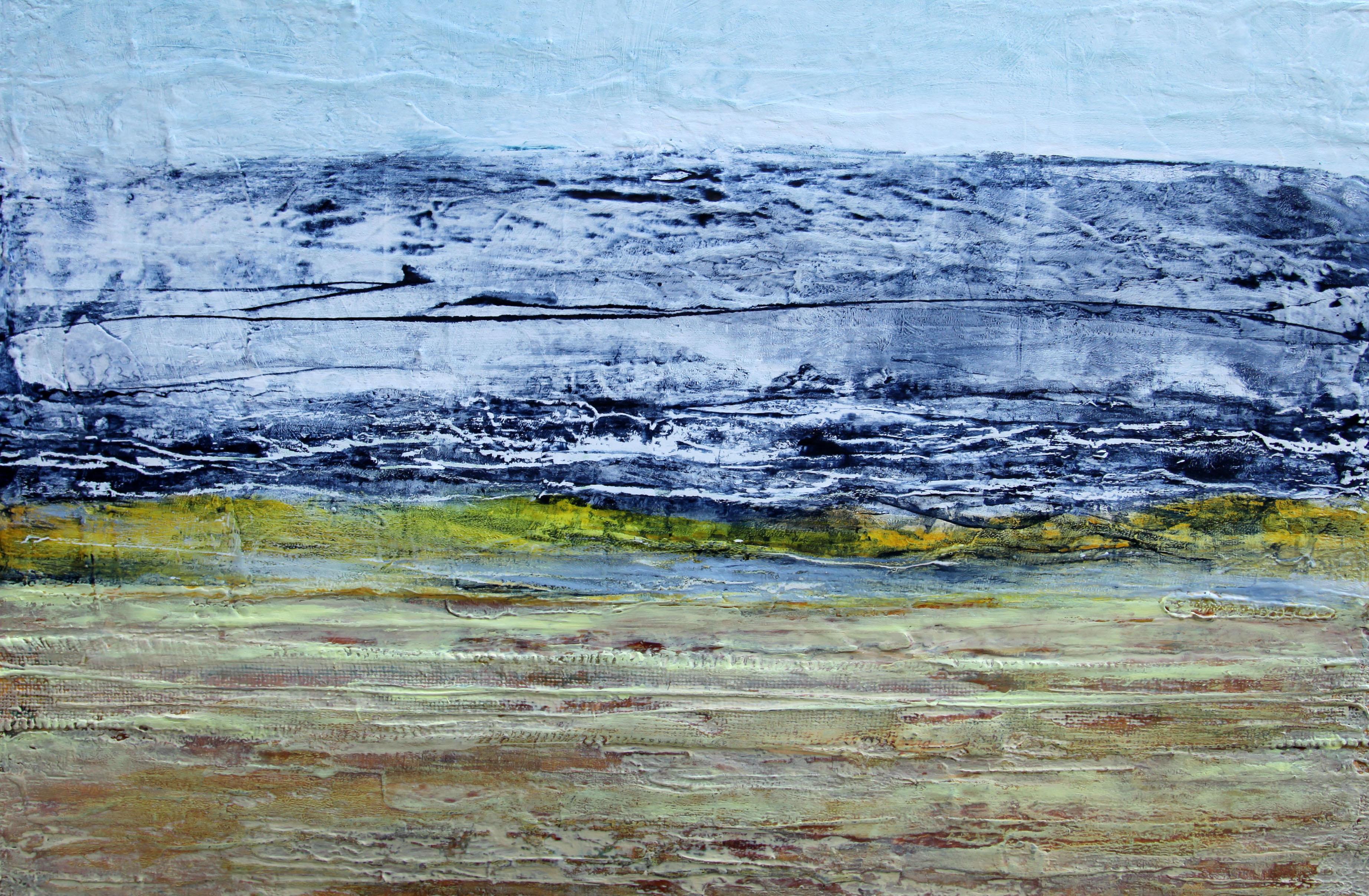 Landformen – Painting von  Halina Domanski