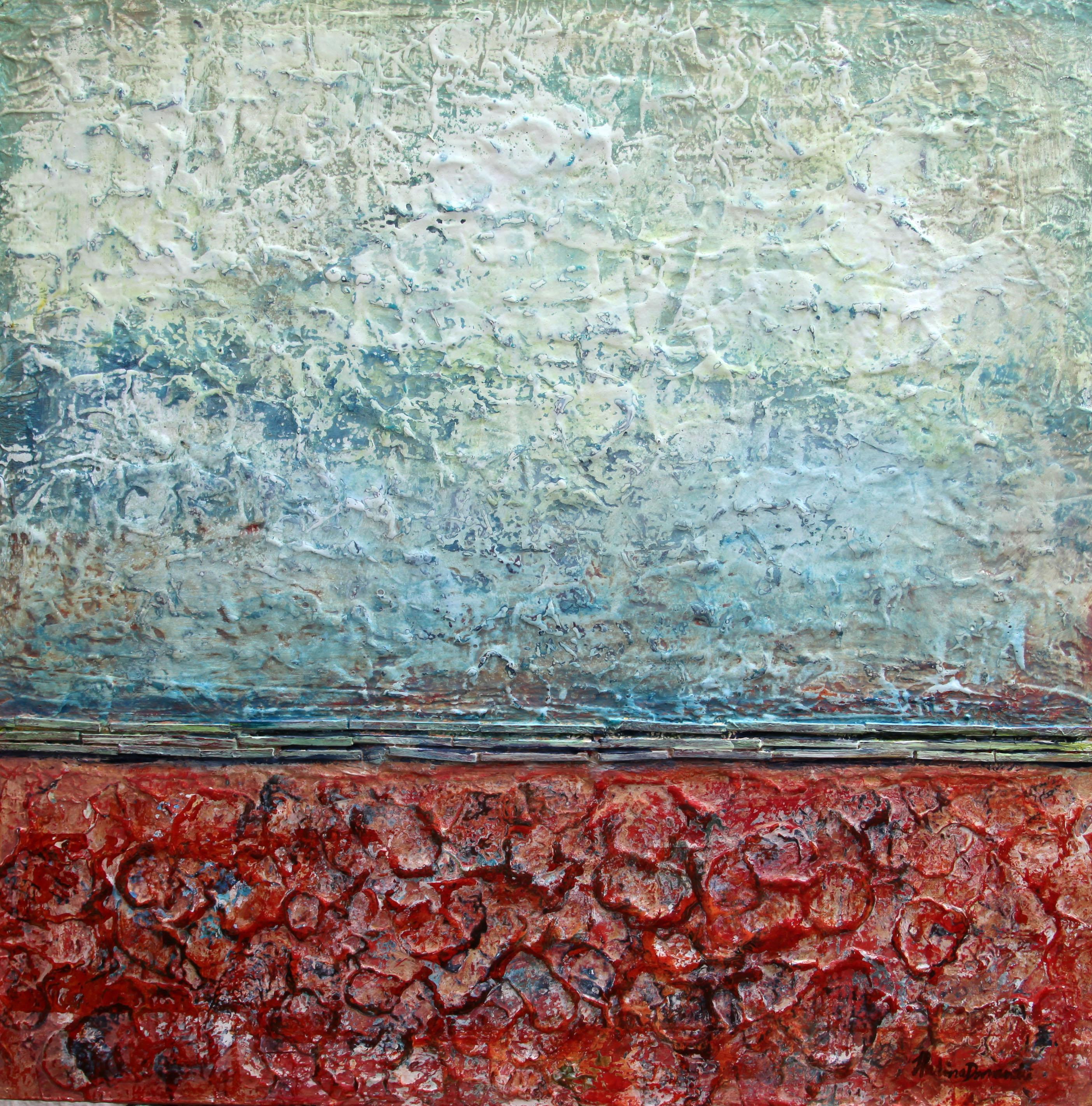  Halina Domanski Abstract Painting - Lovely Morning
