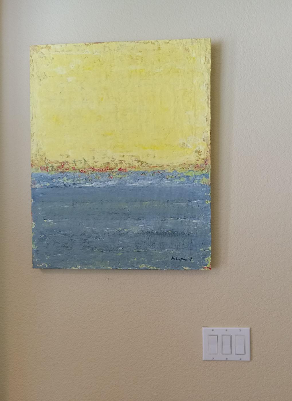 My Life is Simple - Painting by  Halina Domanski