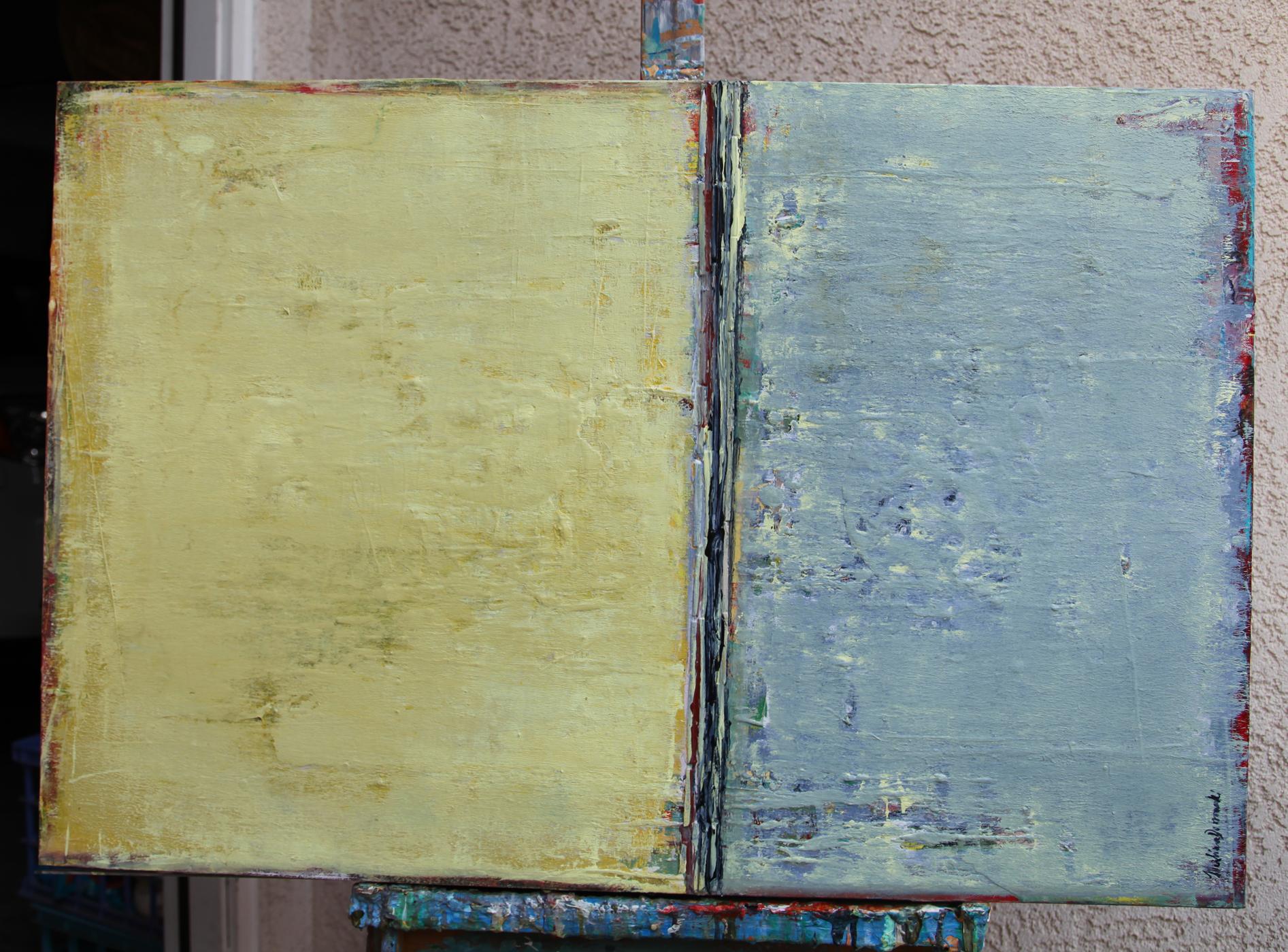 Mein Sonnenschein (Abstrakter Expressionismus), Painting, von  Halina Domanski