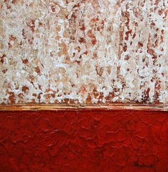 Peaceful snowing Acrylic on canvas Abstract painting Contemporary painting 2010+