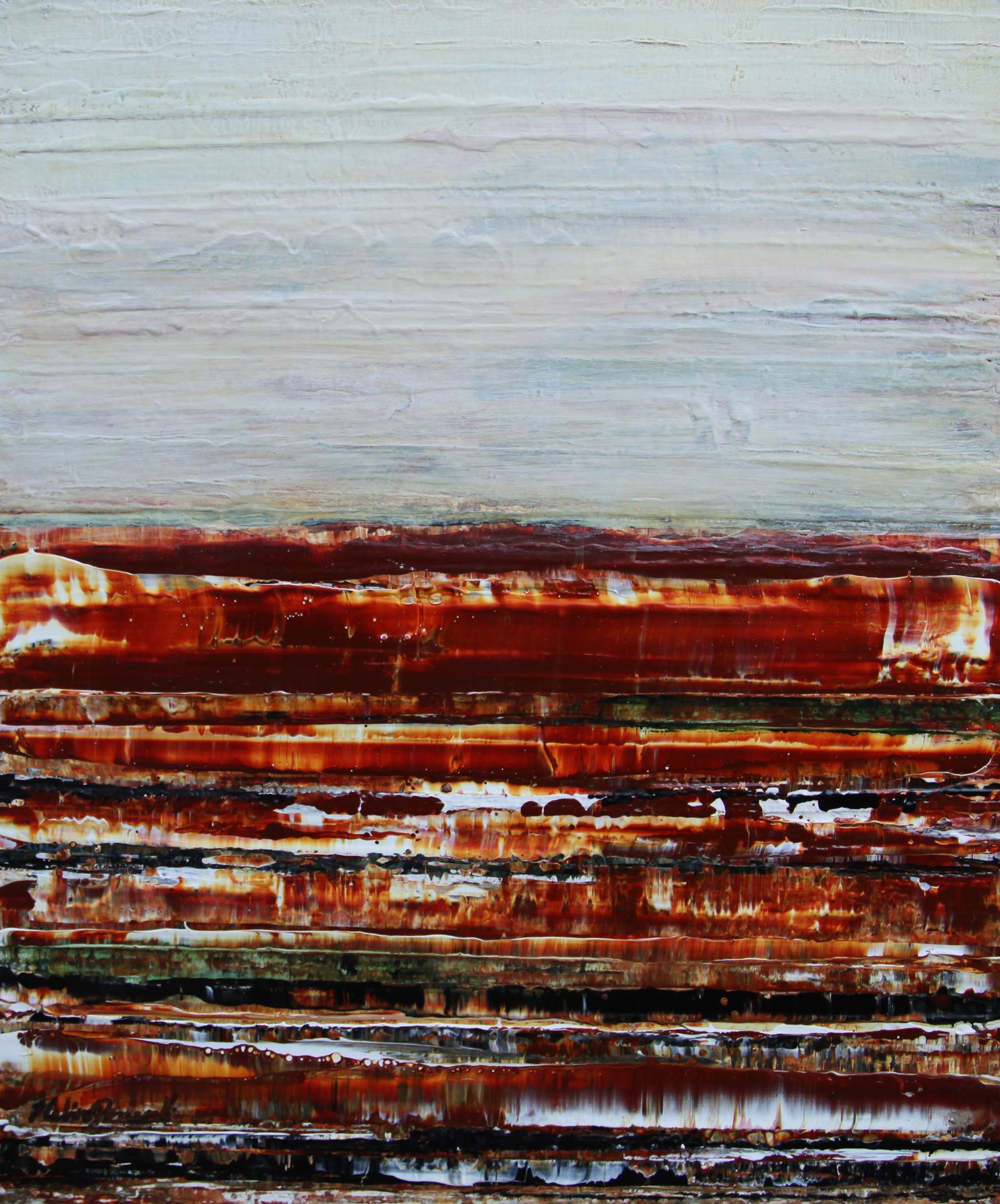 Abstract Painting di  Halina Domanski - Pensieri notturni