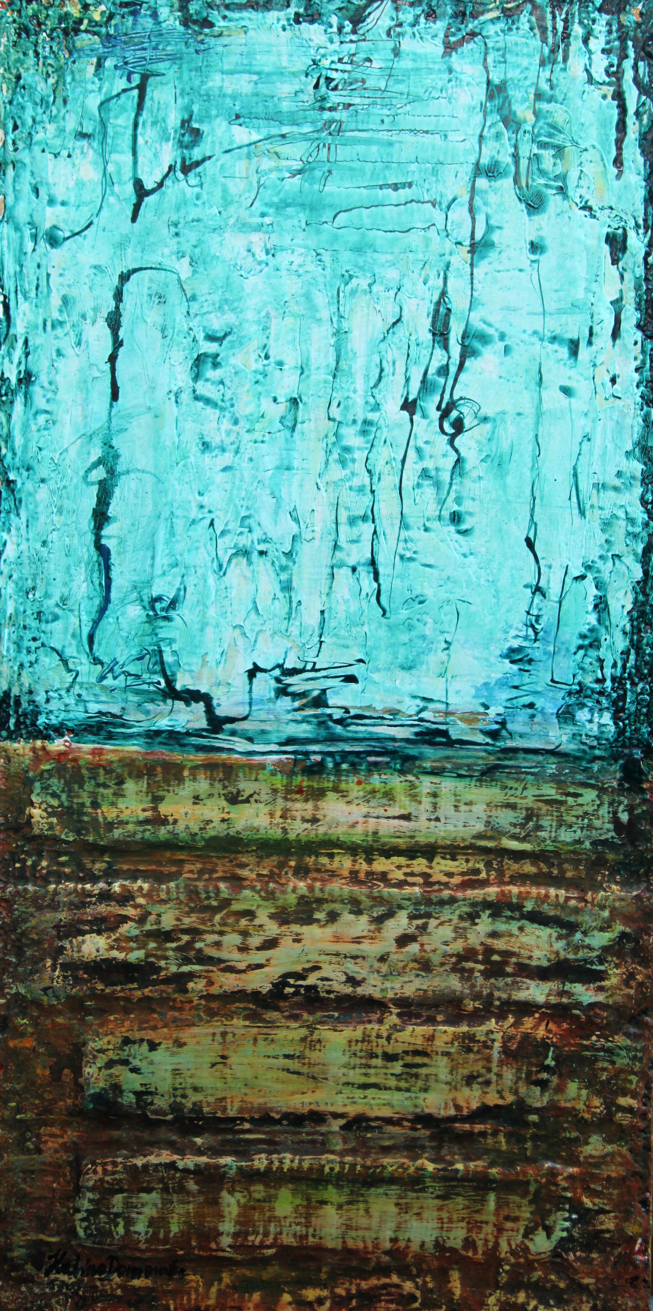 Siehe Wasser – Painting von  Halina Domanski