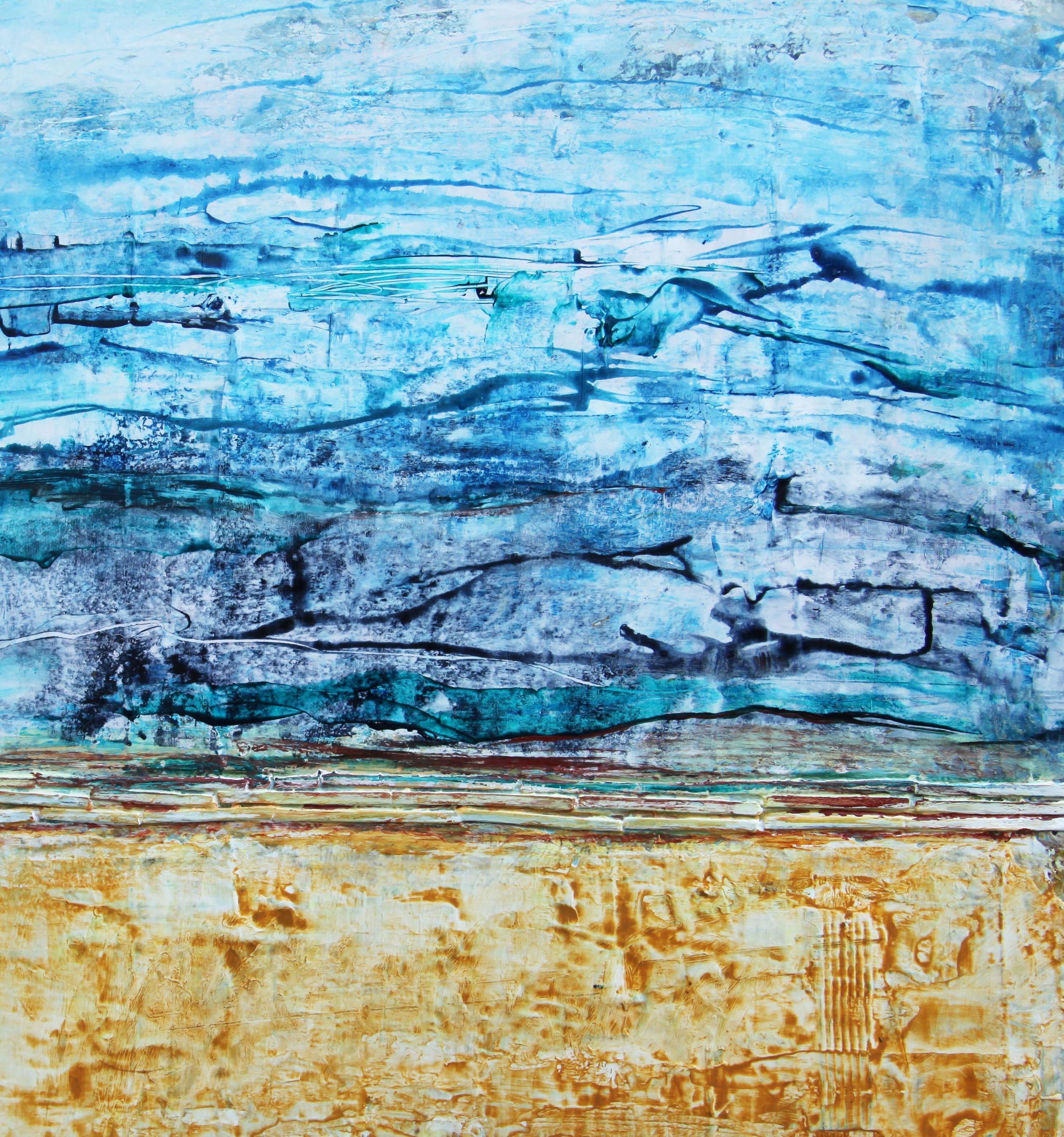 Summer Sea - Painting by  Halina Domanski