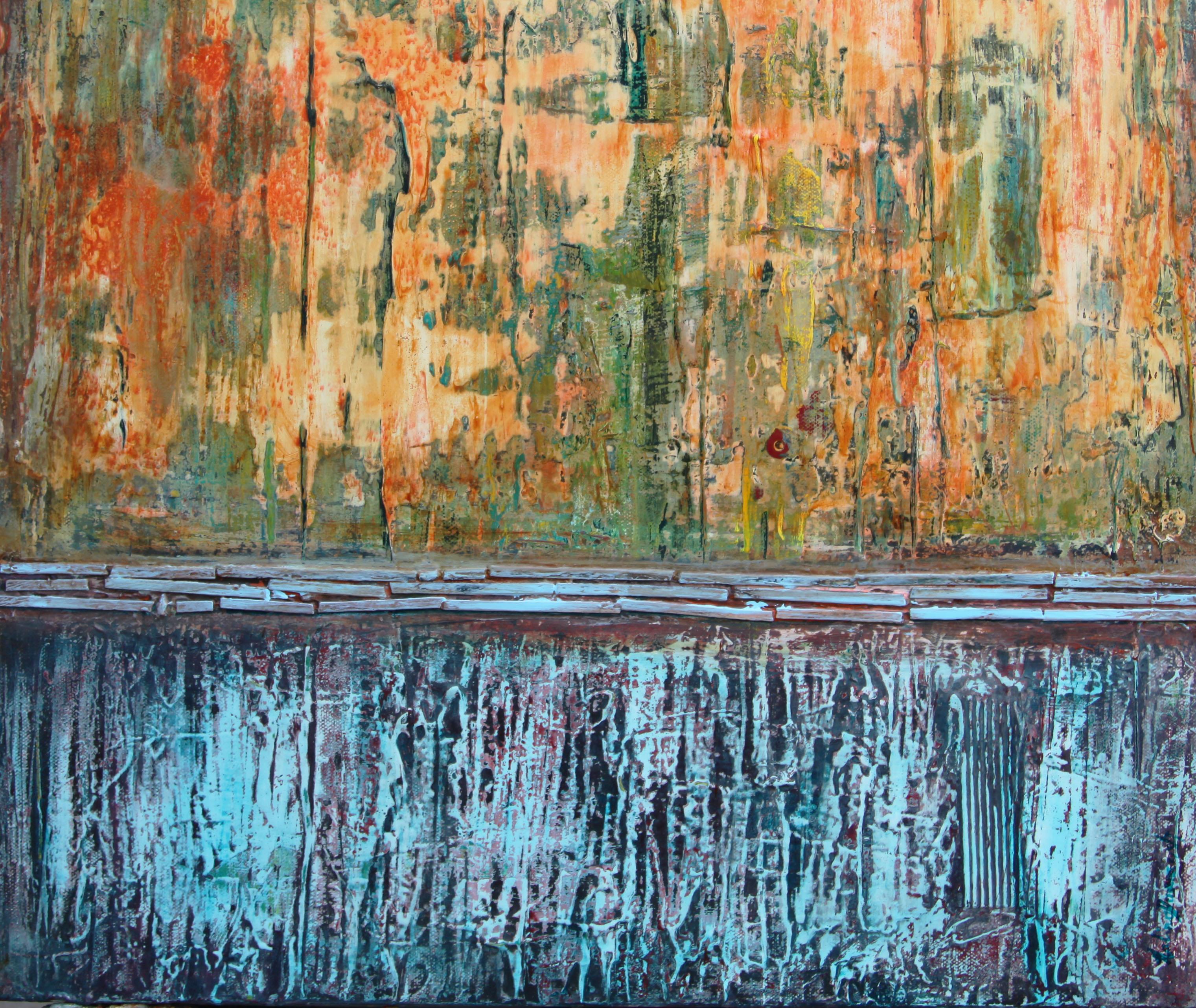 Otoño soleado - Painting de  Halina Domanski