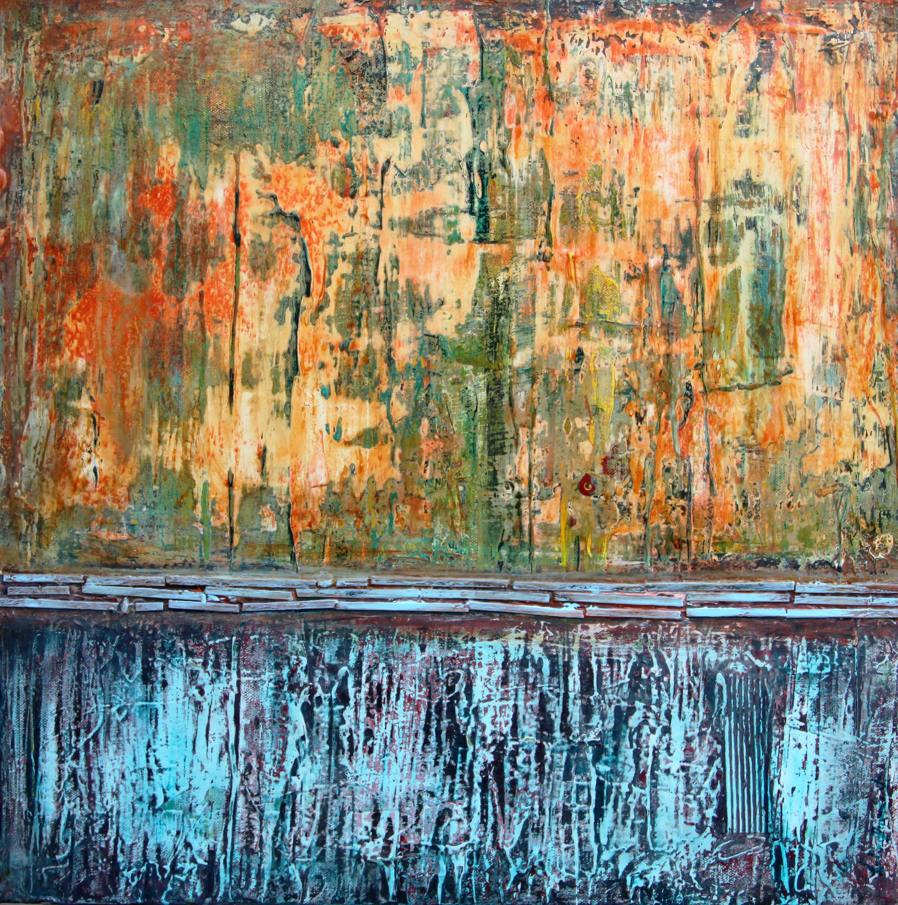 Abstract Painting de  Halina Domanski - Otoño soleado