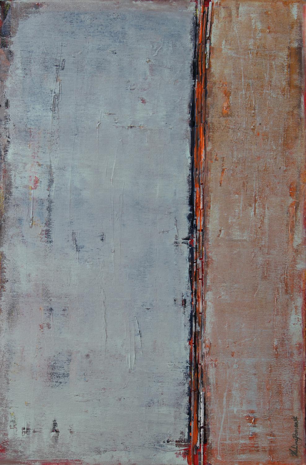 La brezza del mattino - Painting Astratto di  Halina Domanski