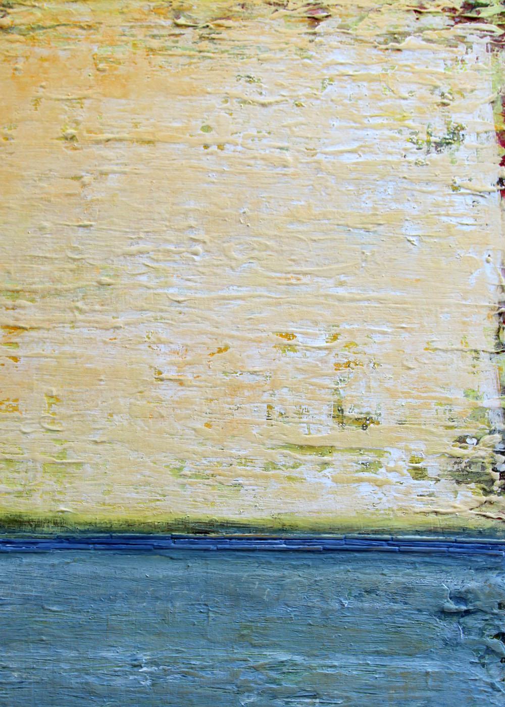 Aspettando il sole - Painting Espressionismo astratto di  Halina Domanski