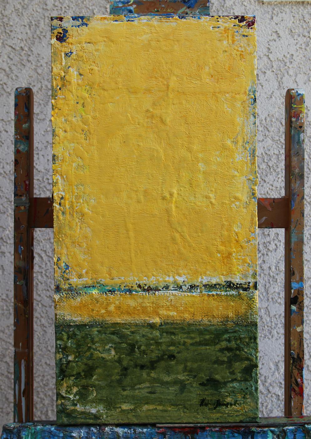 Frieden ist Macht (Abstrakt), Painting, von  Halina Domanski