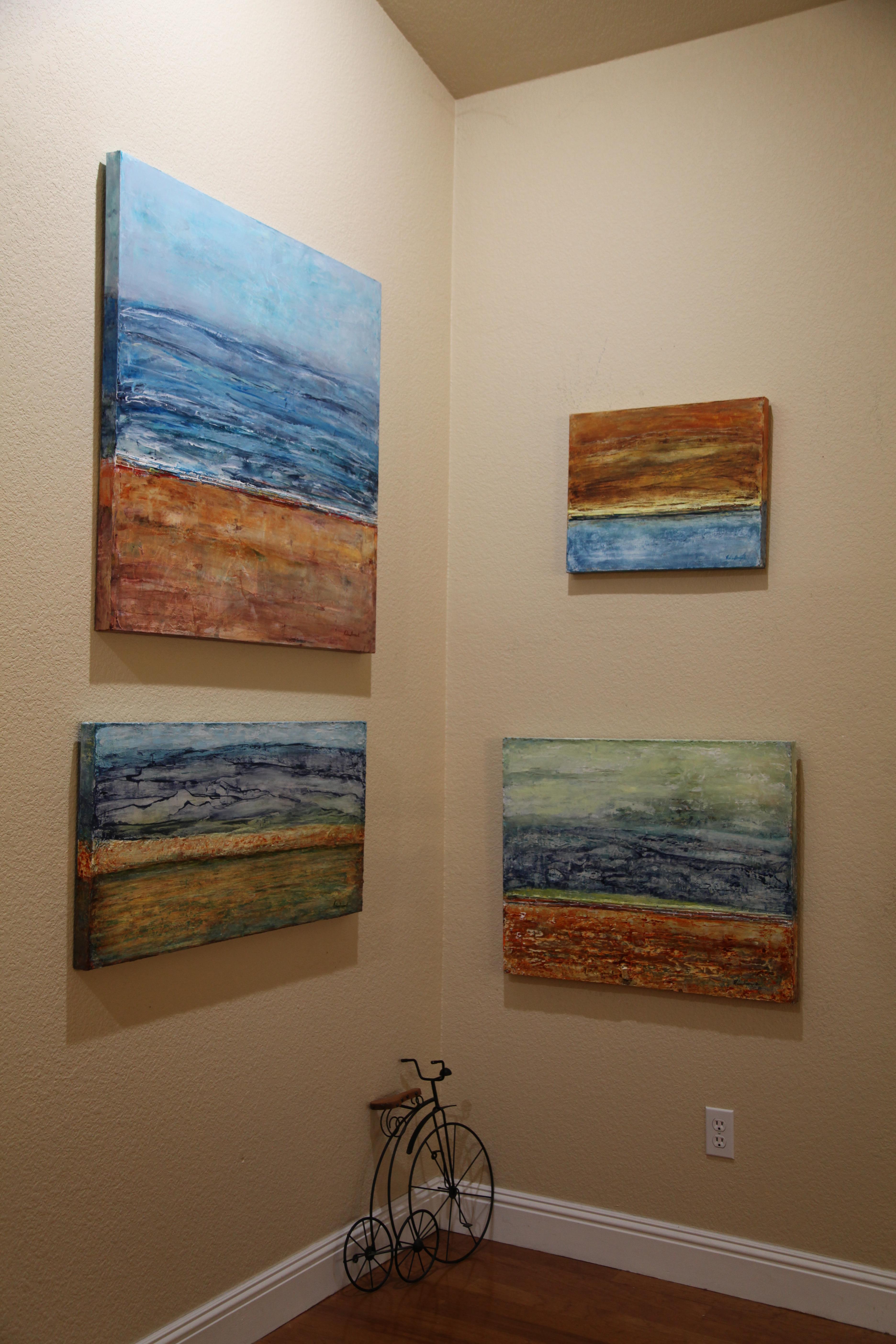 Blauer Fluss im Angebot 1