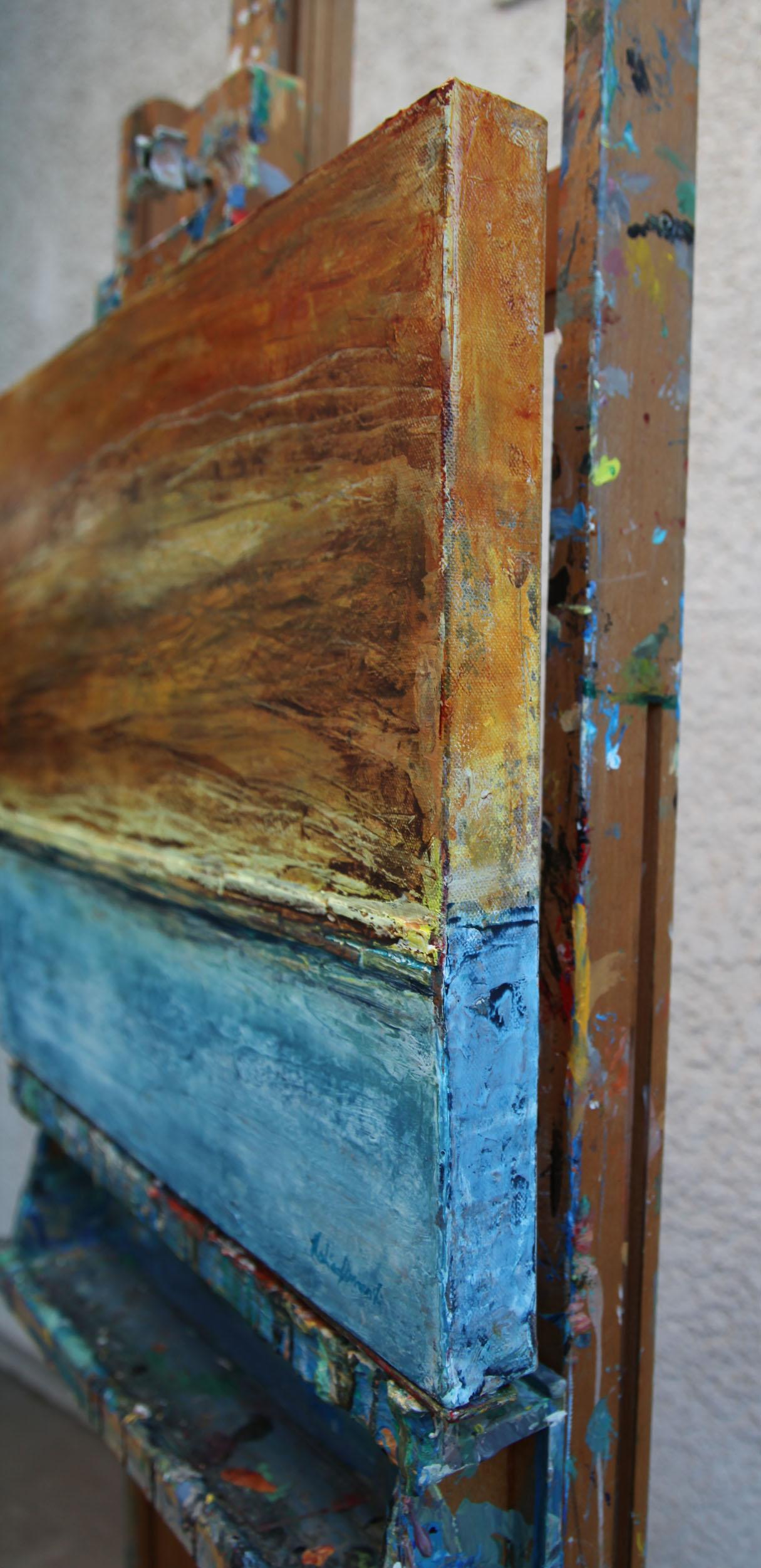 Blauer Fluss im Angebot 2