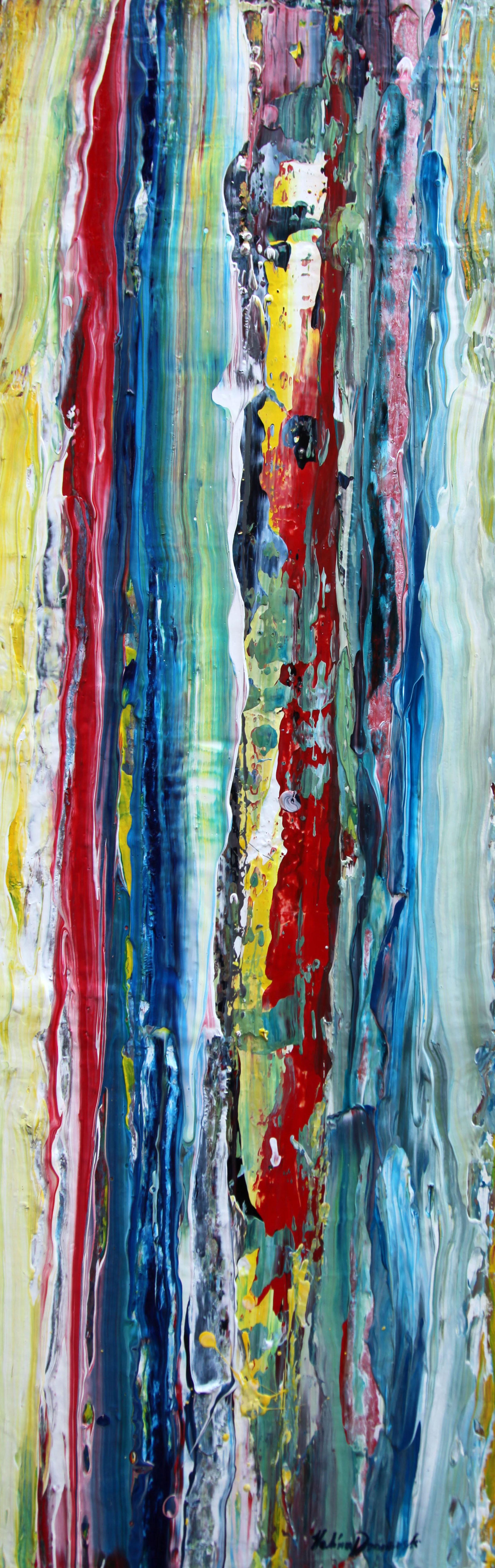 Morning Sunlight Acrylic on canvas Abstract Contemporary painting Signed 2010+