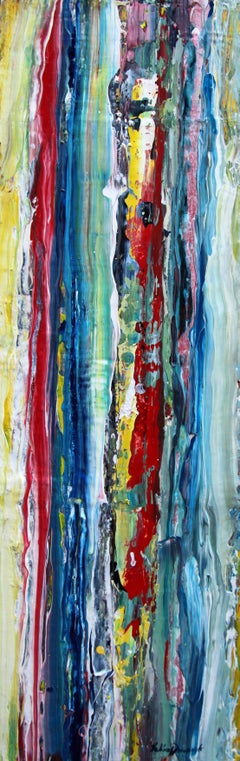 « Lumière du matin » – Acrylique sur toile – Peinture abstraite contemporaine – Signée 2010+