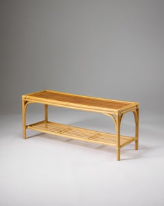 Hall bench for DUX, Sweden, 1960s
