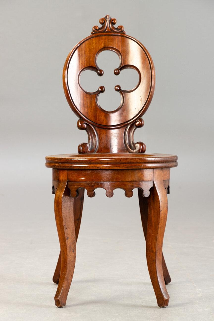 Hall Chair im viktorianischen Stil England  (20. Jahrhundert) im Angebot