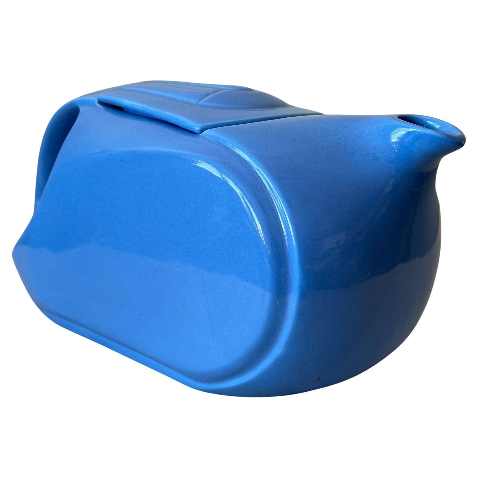 Carafe à glaçure bleue Art Déco Westinghouse Refrigerator  en vente