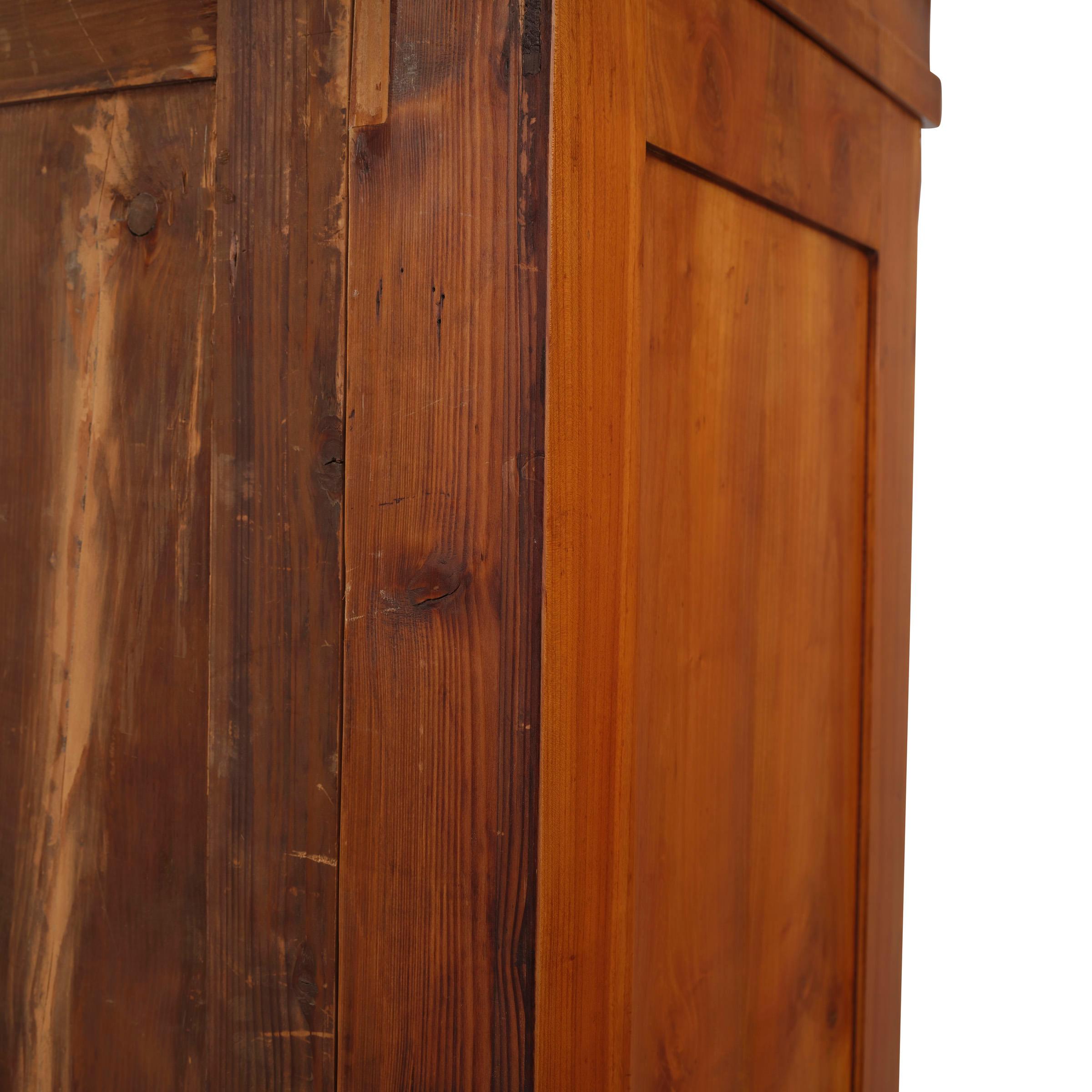 Hall cupboard . Biedermeier, Rhineland, around 1825 Cherrywood For Sale 5