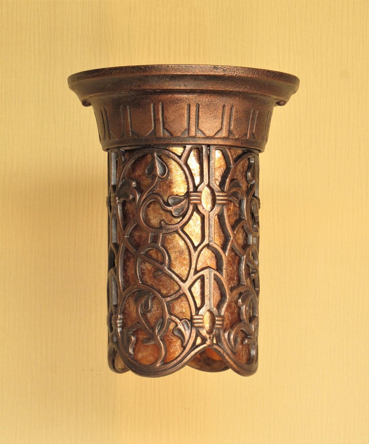 Early 20th Century Hall, Entry, or Porch Cast Iron with Mica For Sale