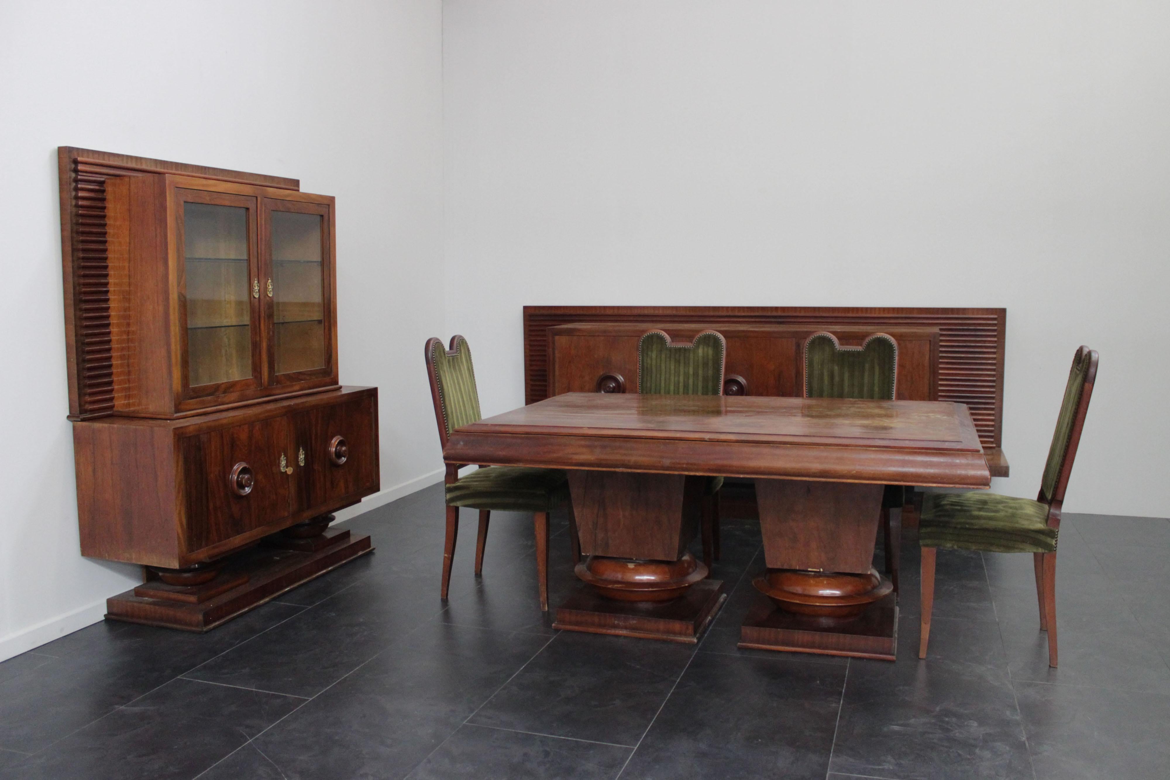 Hall Sideboard by Jaque Klein, 1943 In Good Condition For Sale In Montelabbate, PU