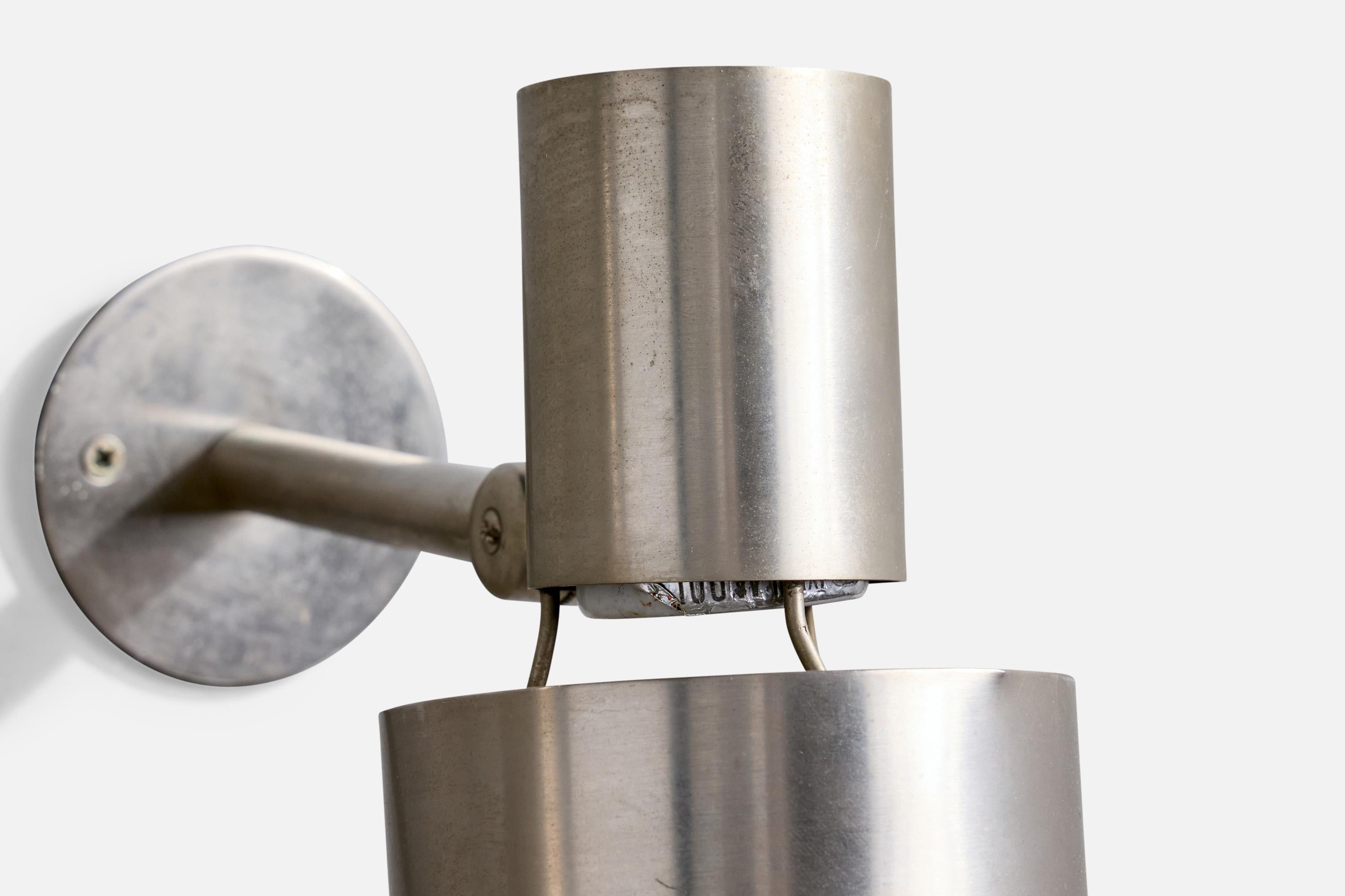 Danois Halldor Gunnløgsson, Wall Lights, acier, Danemark, 1958 en vente