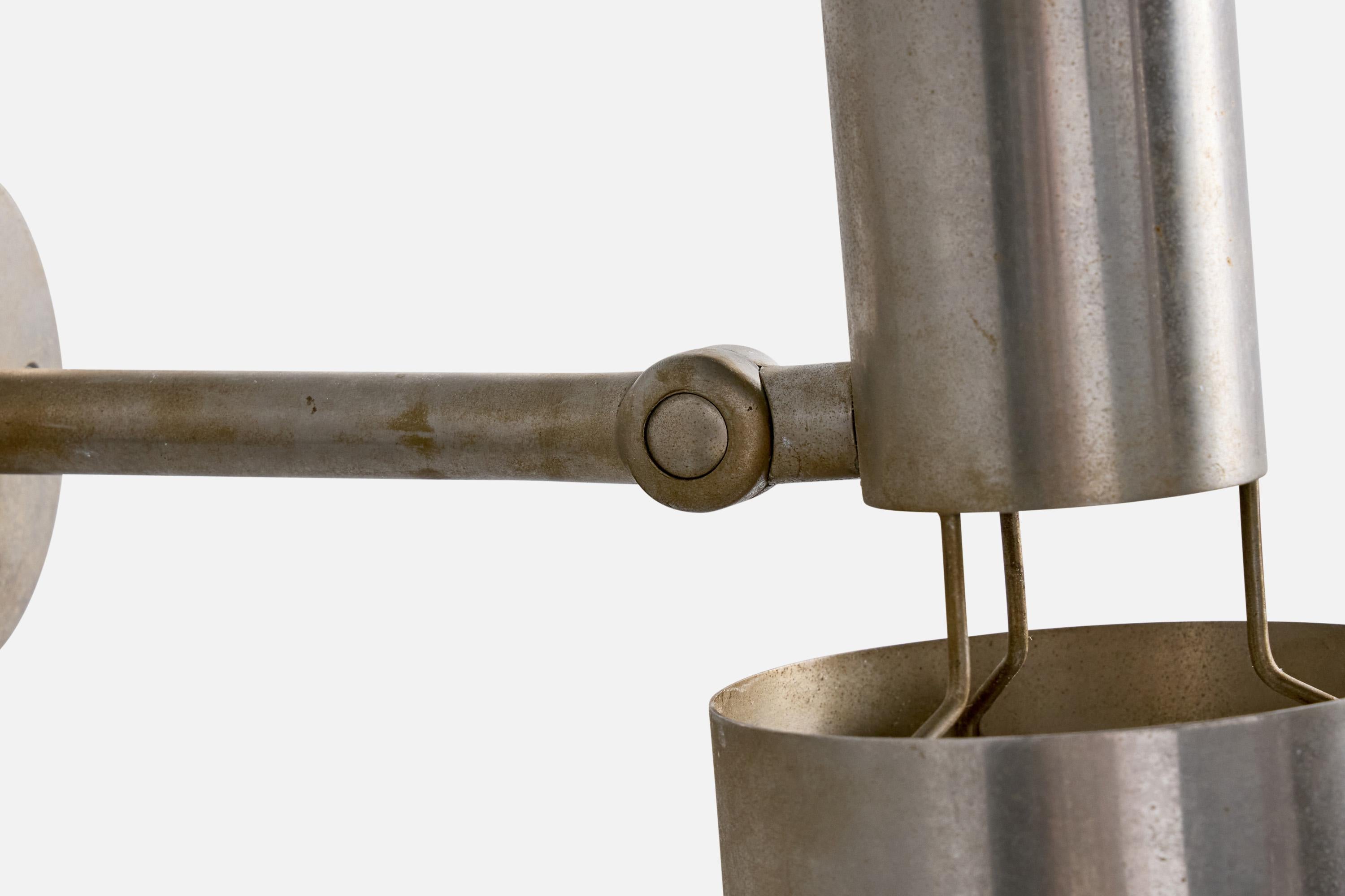 Acier Halldor Gunnløgsson, Wall Lights, acier, Danemark, 1958 en vente