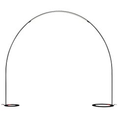 Halley Outdoor Led Floor-to-Floor Lamp in Black by Jordi Vilardell 
Meritxell