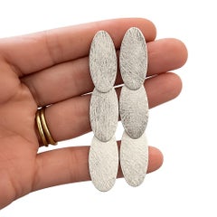 Boucles d'oreilles Halley en argent 950, par Lucía Rovira