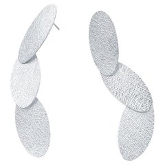 Boucles d'oreilles Halley en argent 950, par Lucía Rovira