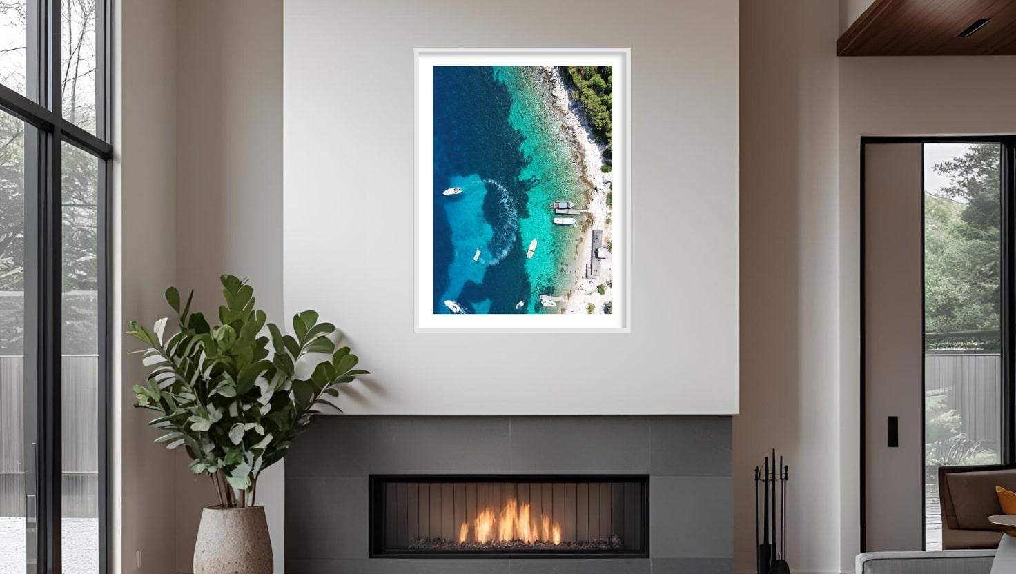 Playa Carpe Diem, 2021 - Photograph de Hallie Geller