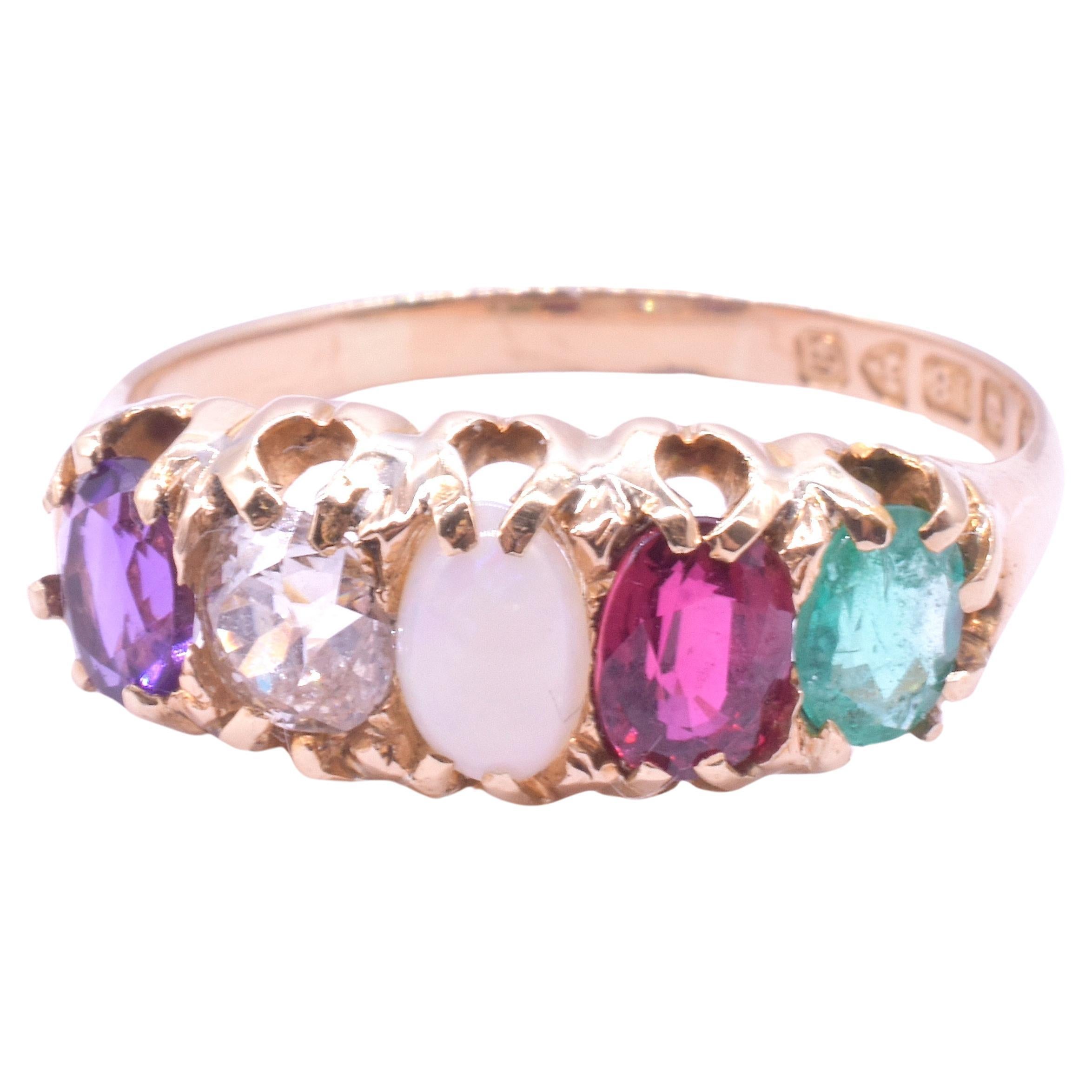 Primo vittoriano Anello 
