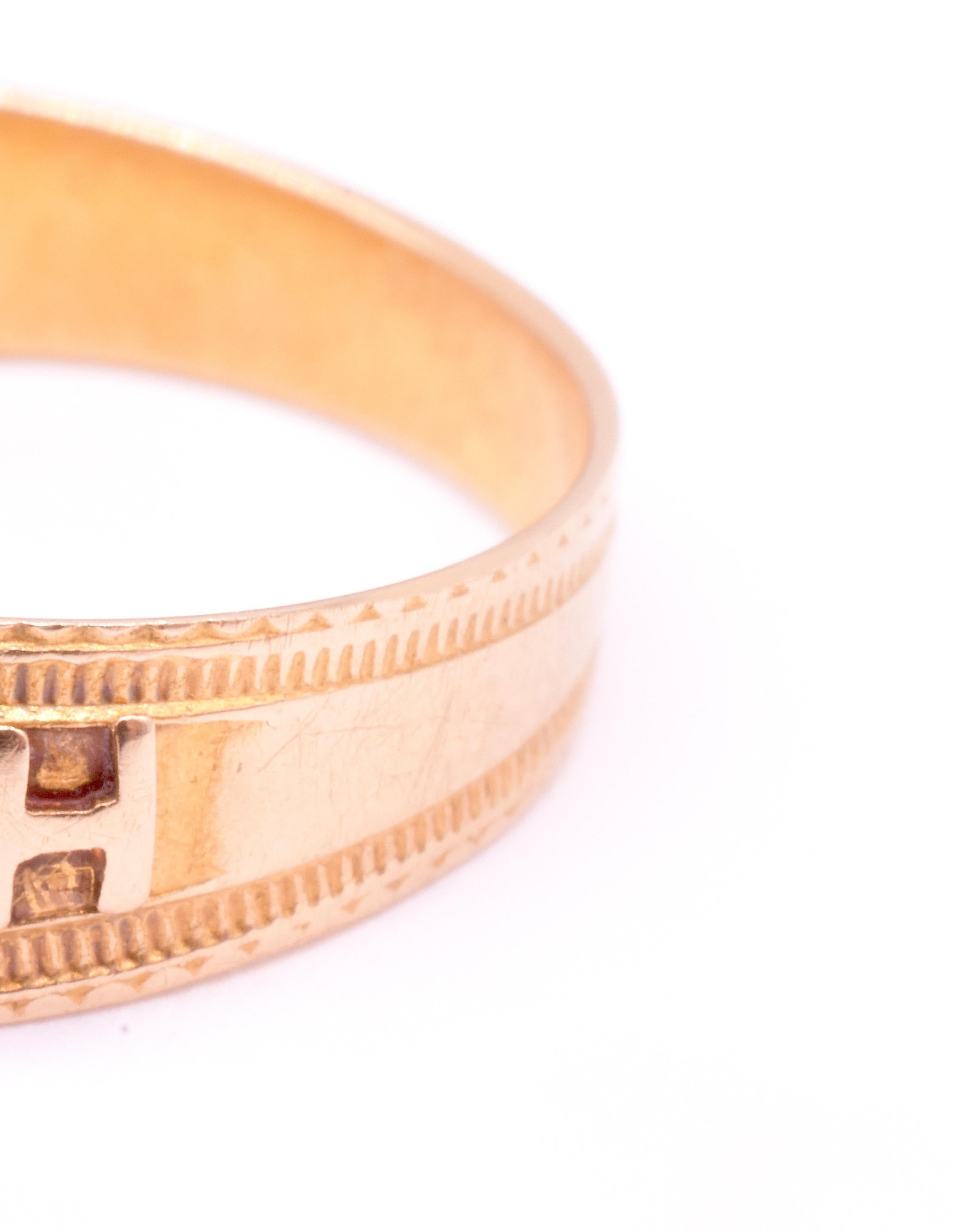Bague Mizpah à double cœur avec diamants étoilés, poinçonnée en 1892 en vente 1