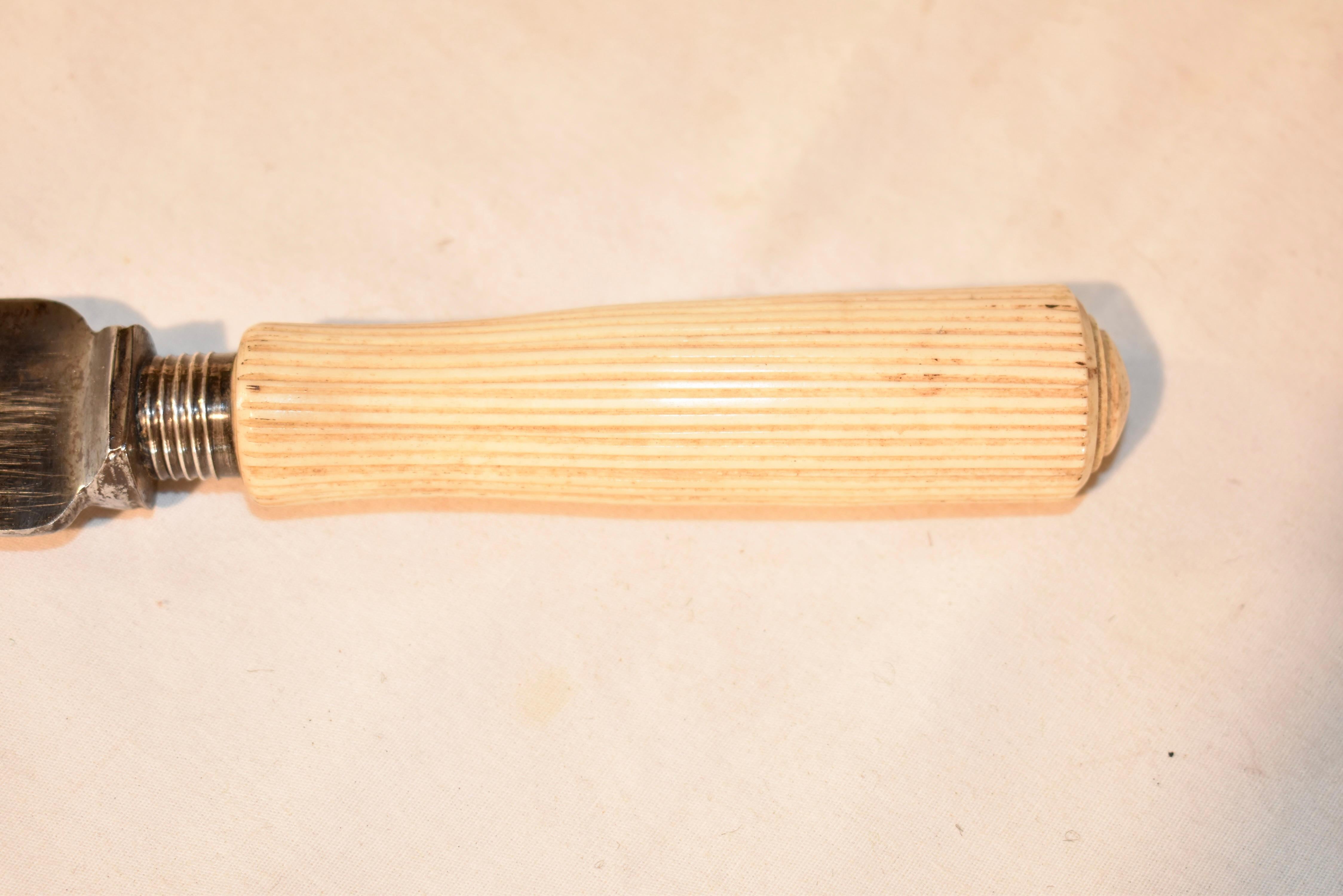 Sheffield-Bratenmesser, gestempelt 1901 im Zustand „Gut“ im Angebot in High Point, NC