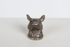 Hallmarked Gucci - Italy Silver-Plate "Fox Head" Hunt Bottle Opener Barware