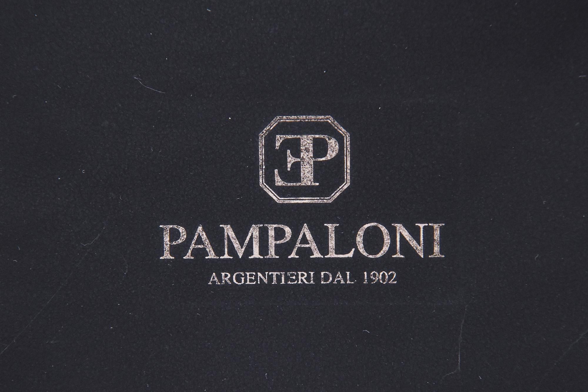  Pampaloni Gio Ponti Design Black Matt Ceramic Abstract Vessel Sculpture Italian 5