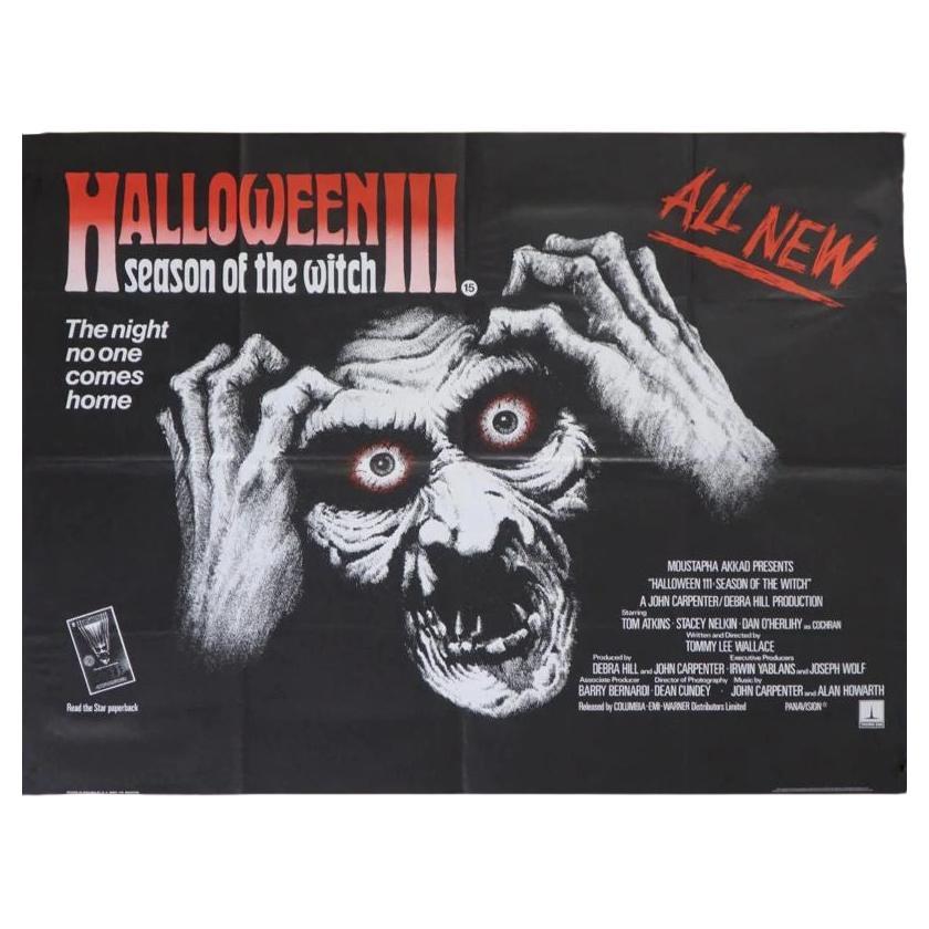 Halloween III: Season of the Witch, Unframed Poster, 1983 R For Sale