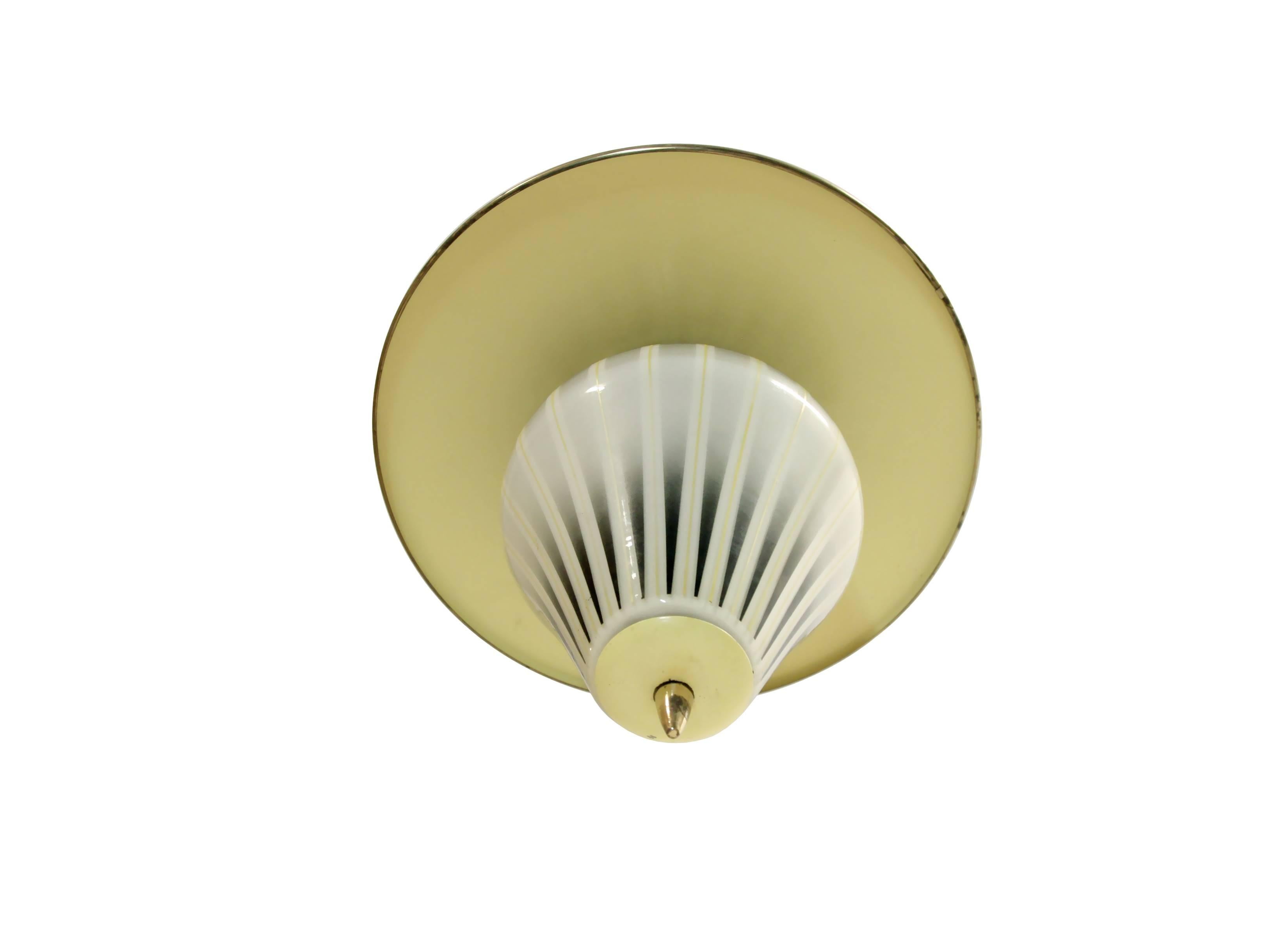 Mid-Century Modern Hallway Ceiling Lamp, Norway, 1960 For Sale