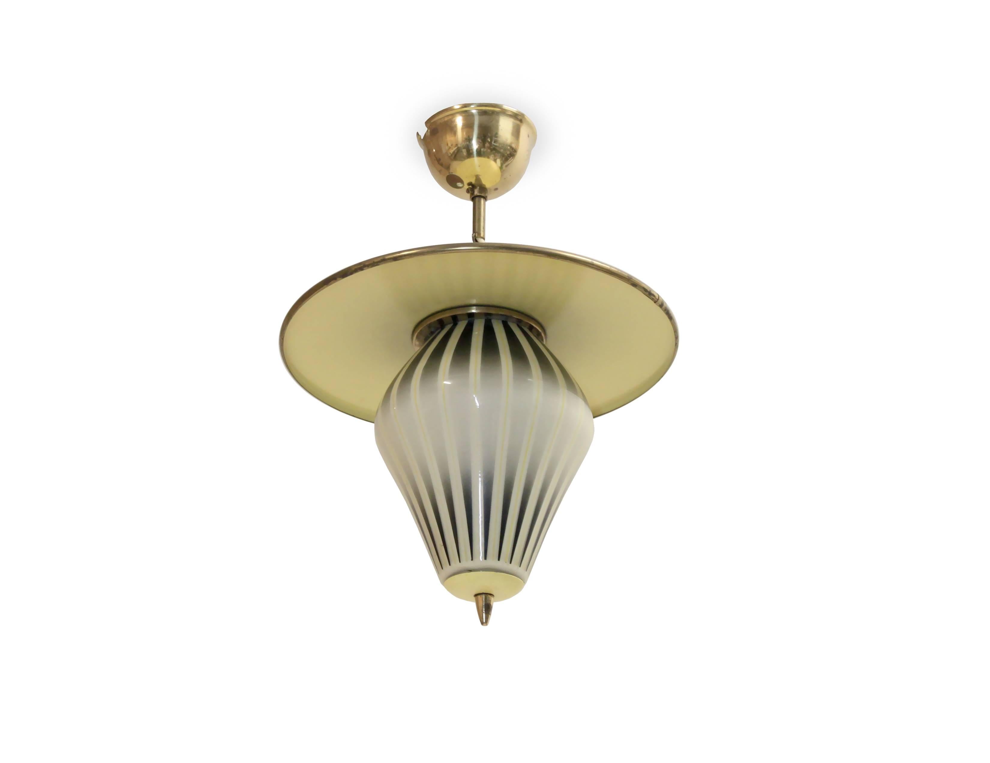Hallway Ceiling Lamp, Norway, 1960 In Good Condition For Sale In Oslo, NO