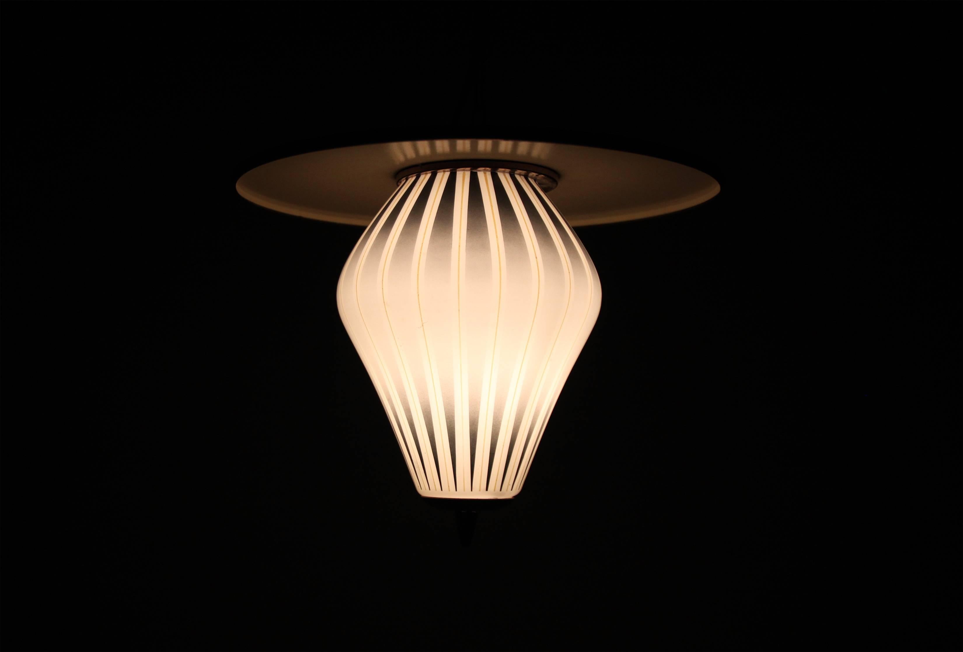 Mid-20th Century Hallway Ceiling Lamp, Norway, 1960 For Sale