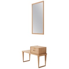 Hallway Furniture in Oak with Mirror, Kai Kristiansen