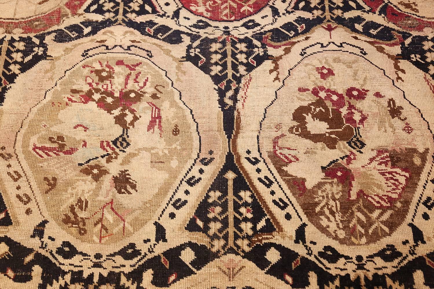  Hallway Gallery Size Antique Caucasian Karabagh Rug. Size: 6 ft 9 in x 19 ft In Good Condition In New York, NY