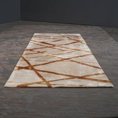 Alfombra de pasillo beige