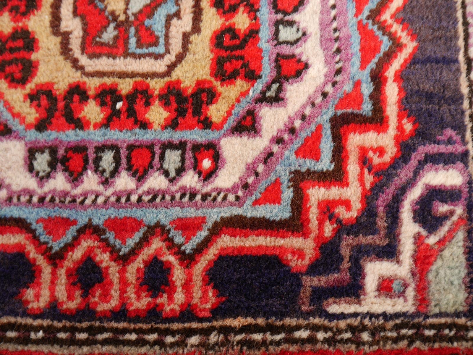 Azerbaijani Hallway Runner Caucasian Rug Vintage Azeri Turkmen Design Djoharian Collection For Sale