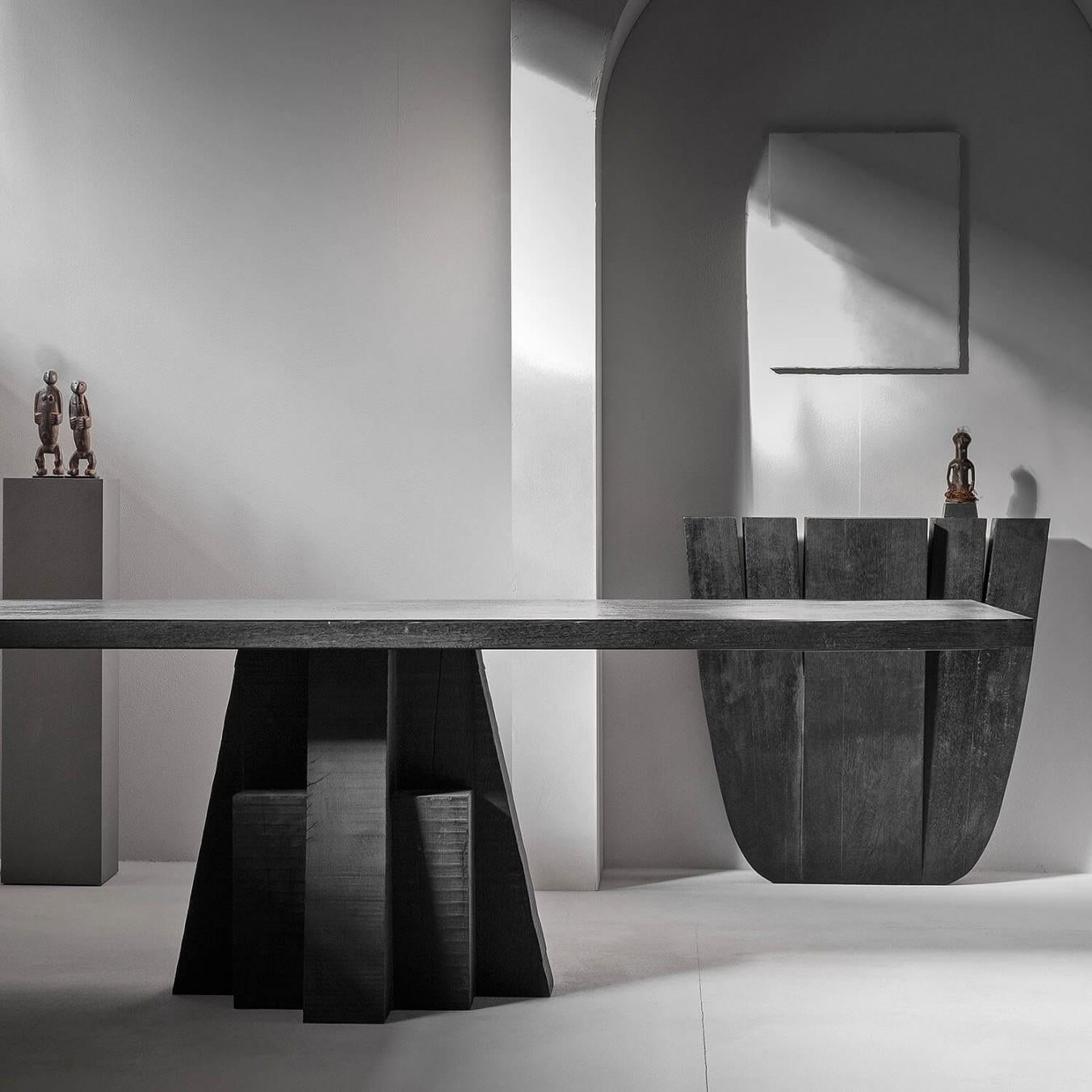 Modern Hallway Table, Signed by Arno Declercq