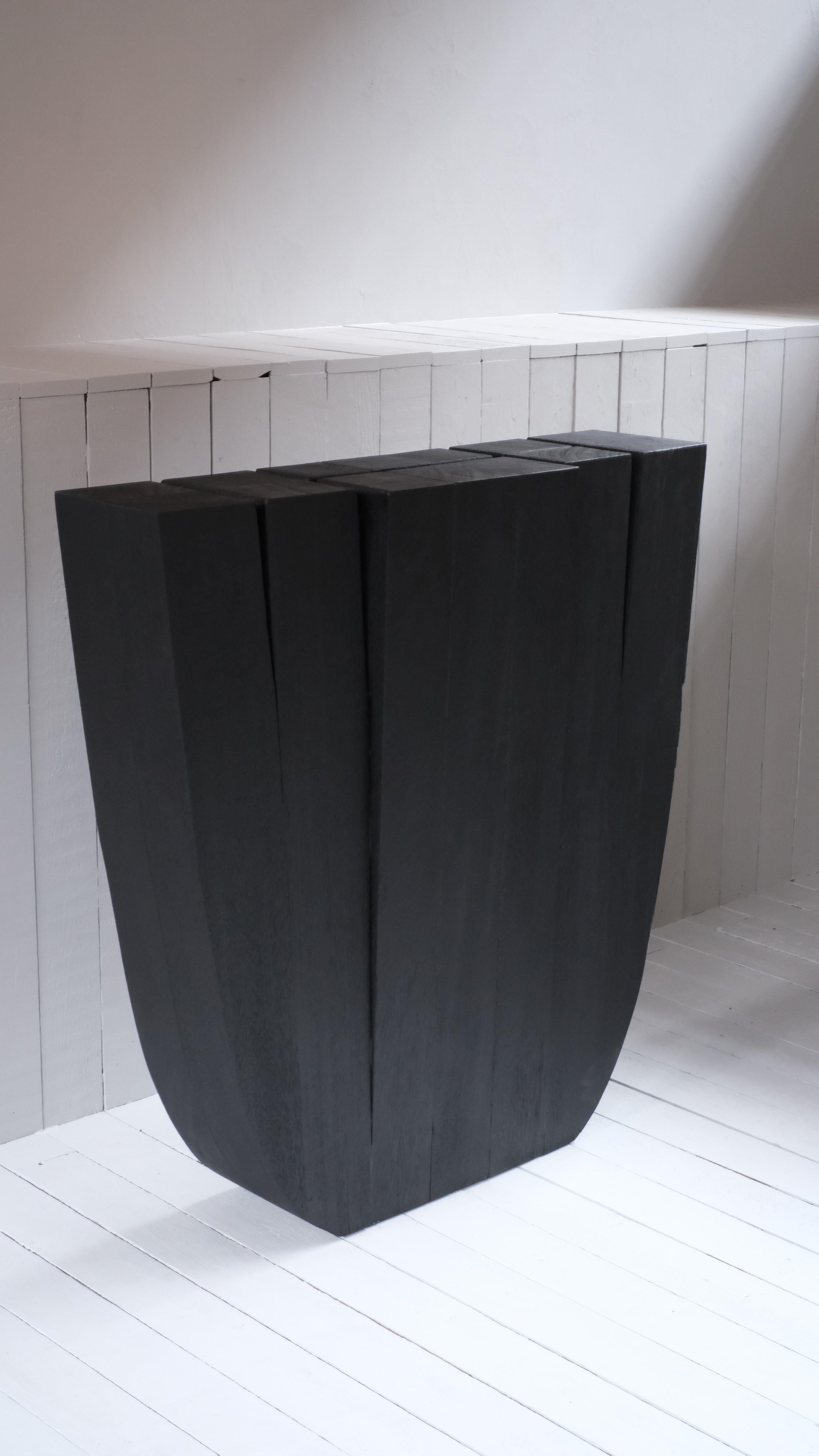 Moderne Table de couloir, signée par Arno Declercq en vente
