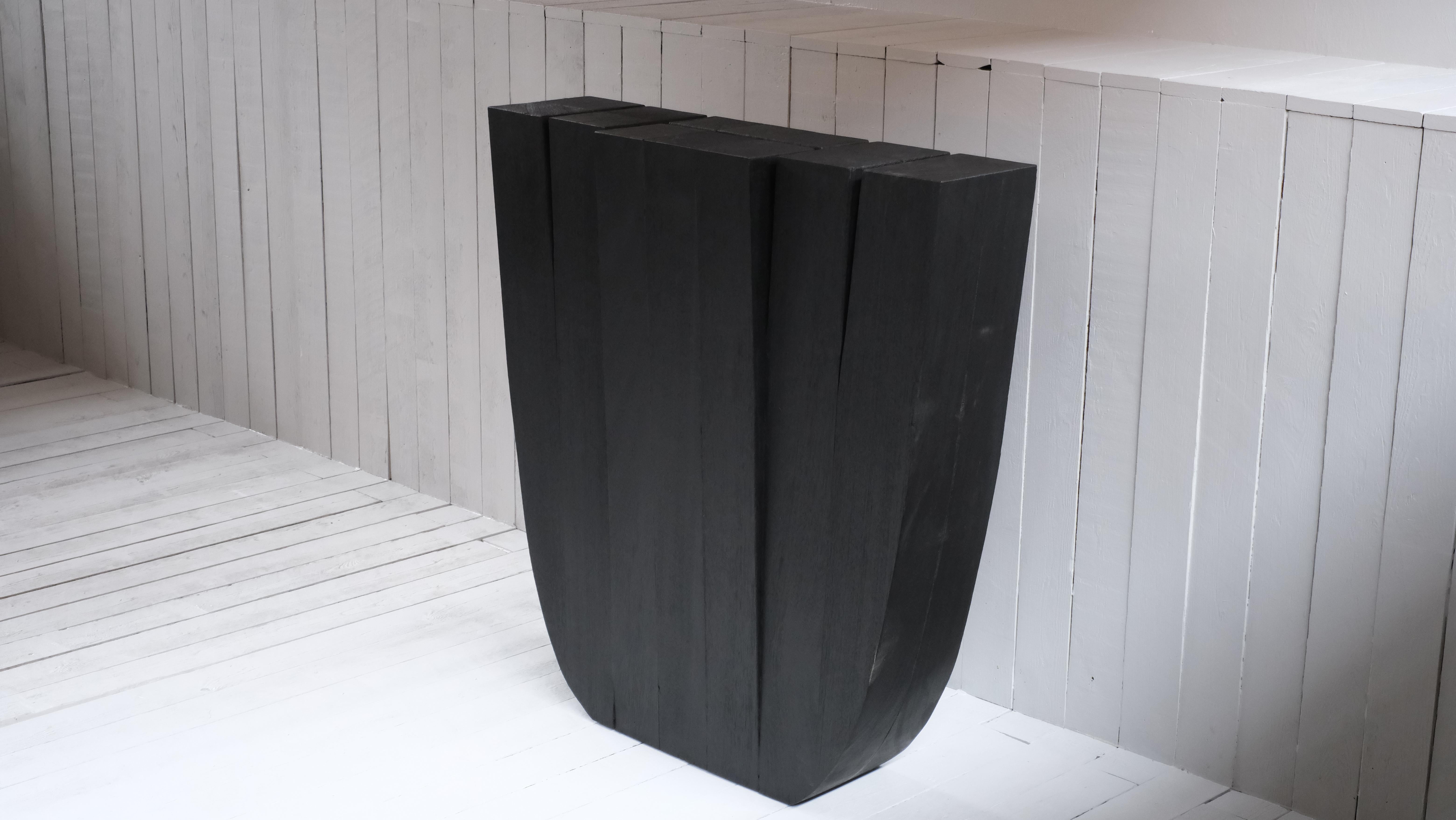 Hallway-Tisch, signiert von Arno Declercq (Holz) im Angebot