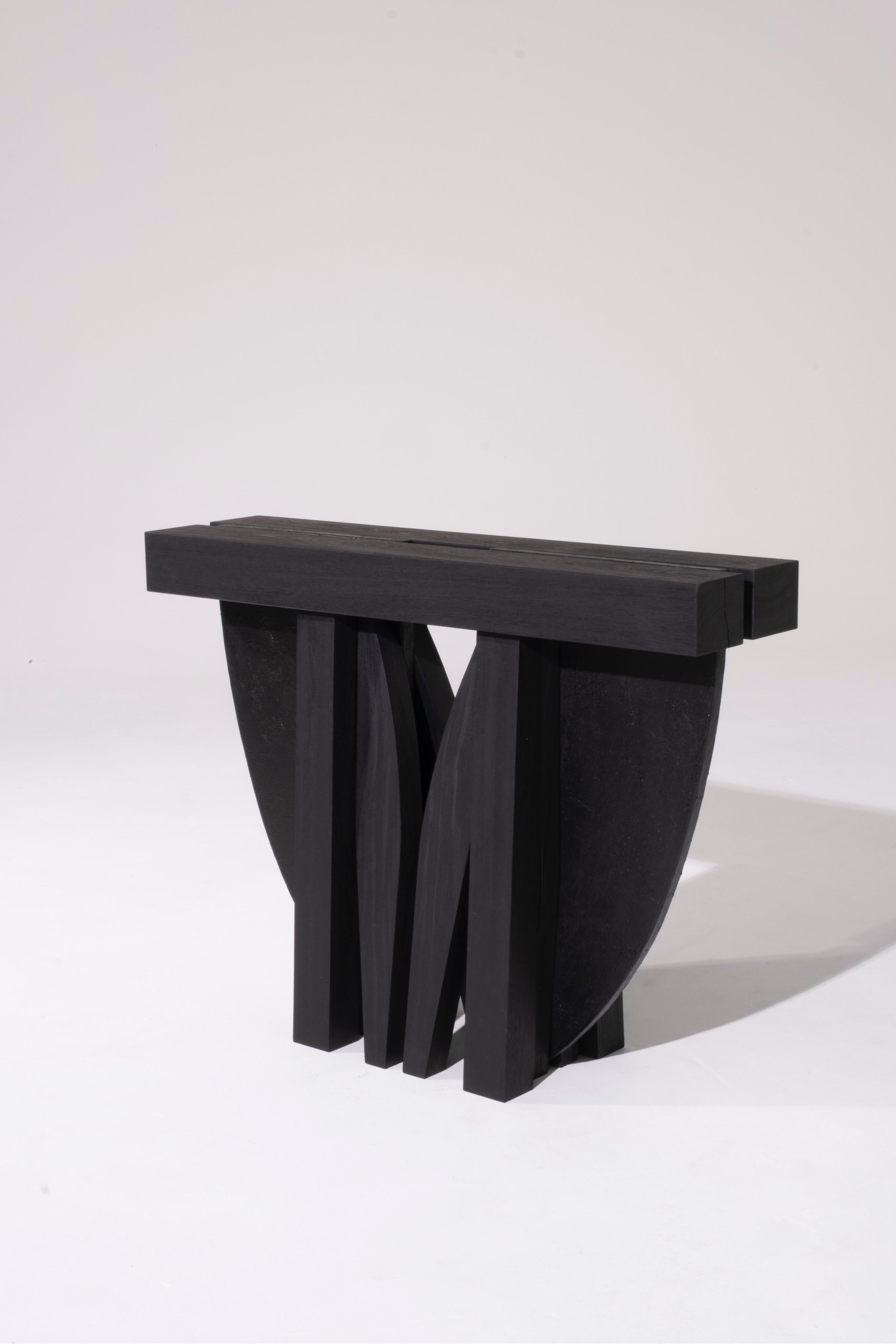 XXI secolo e contemporaneo Tavolo da corridoio  Wood Wood, metallo Arno Declercq in vendita