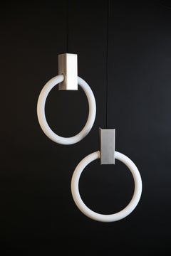 Halo 12" Pendants – Limited Edition Brushed Nickel Finish