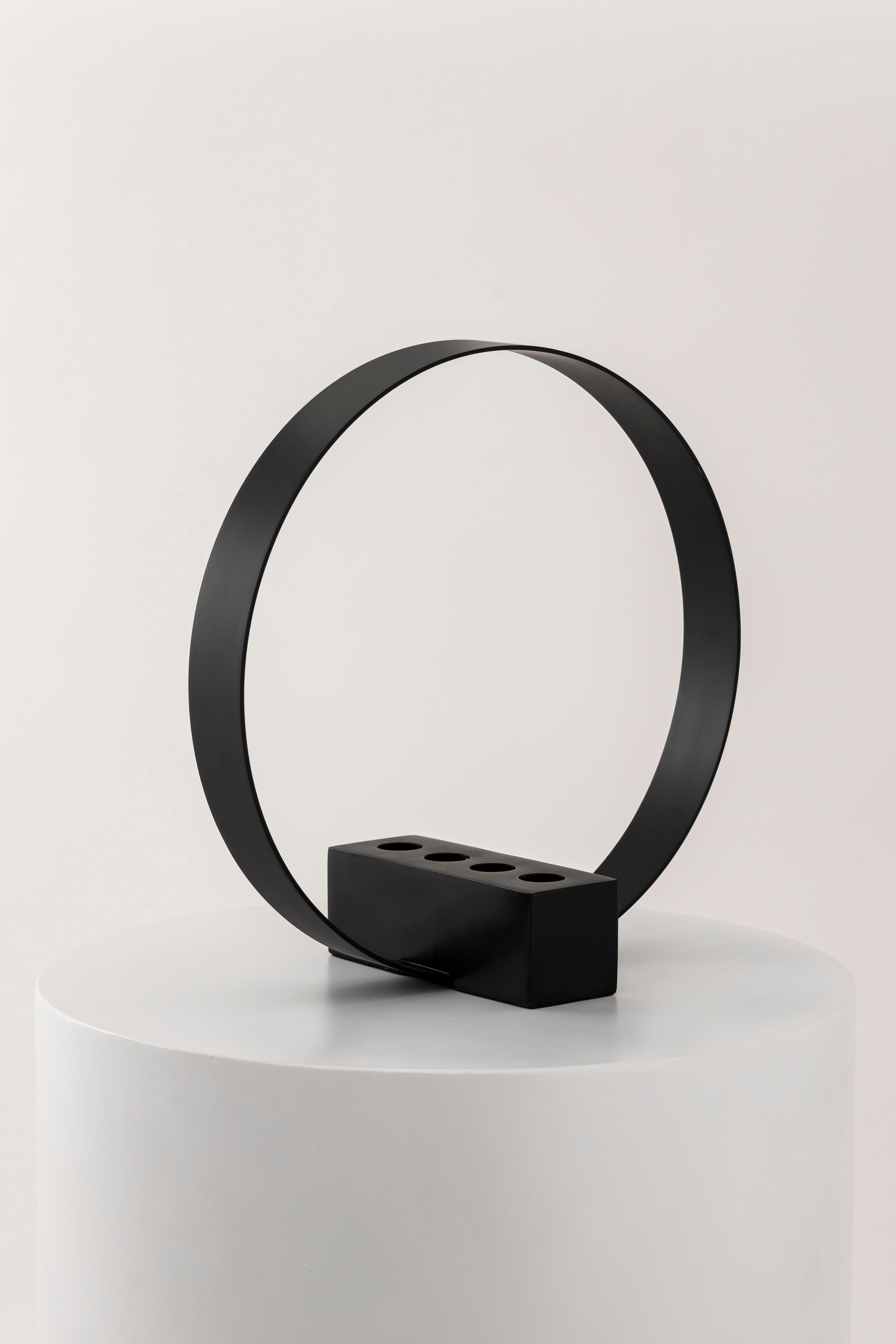 Indian Halo Candle Holder by Studio Namit Khanna For Sale