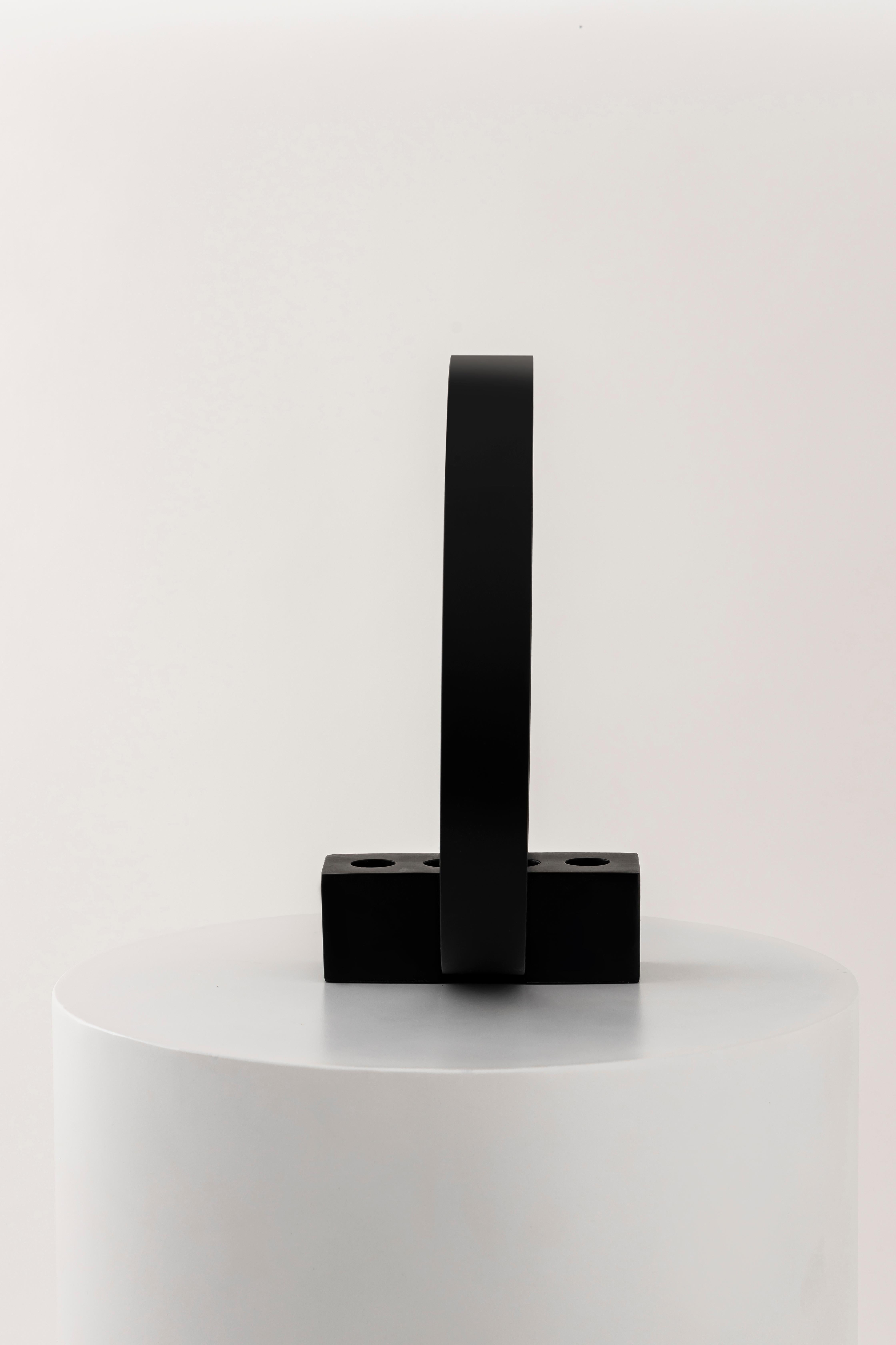 Etched Halo Candle Holder by Studio Namit Khanna For Sale