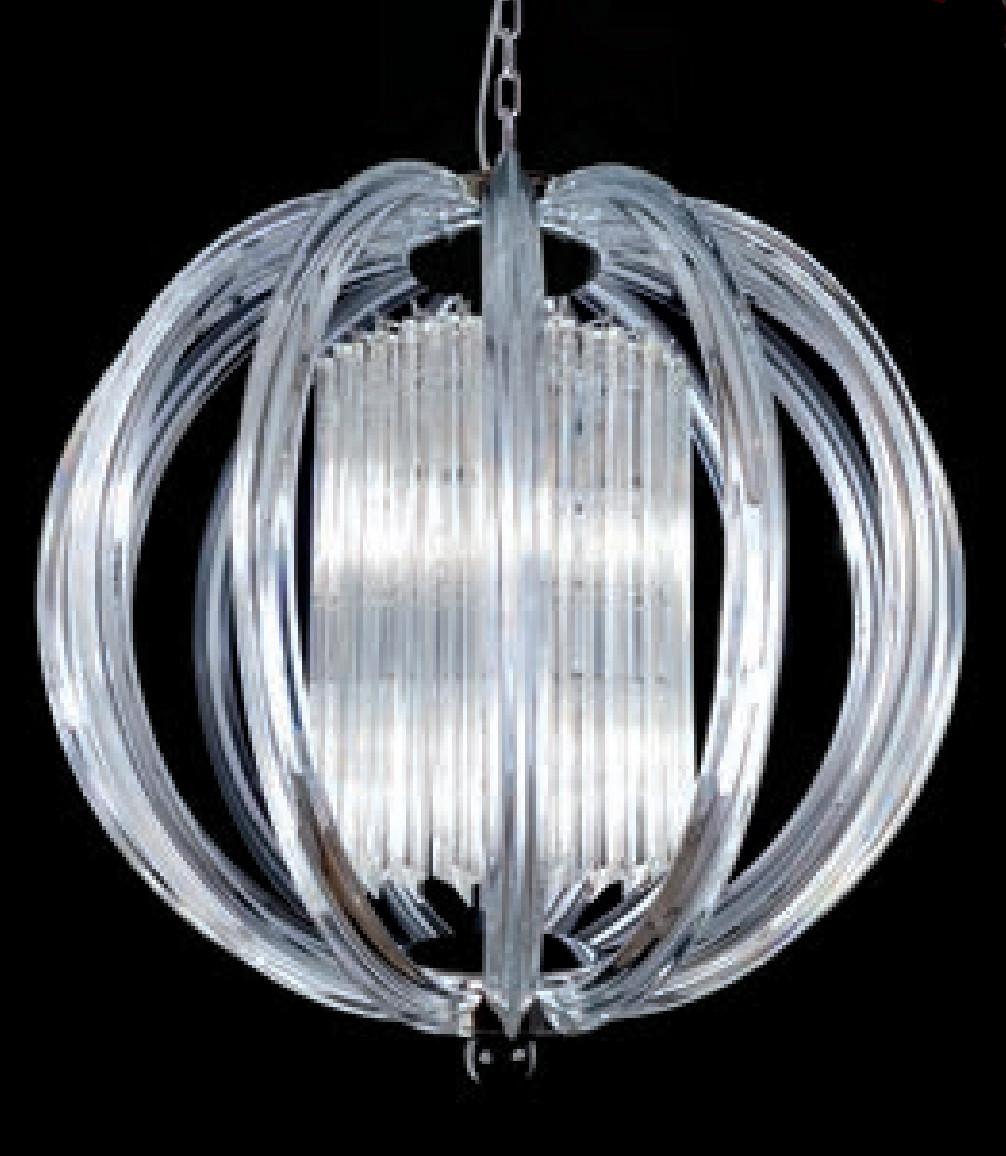 Italian Halo Chandelier For Sale